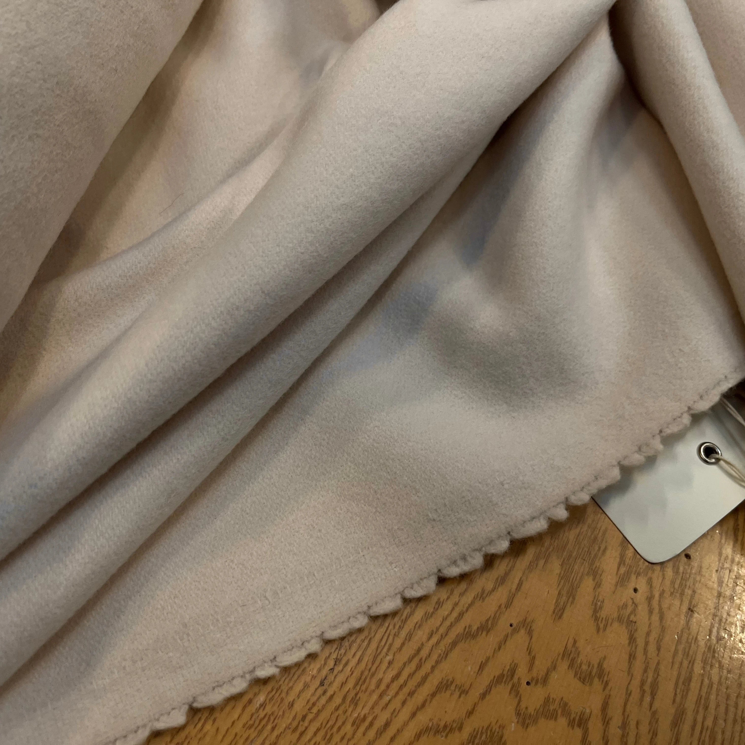 (Chute) LAINAGE MANTEAU BEIGE CLAIR 20% CASHMERE - My Little Coupon