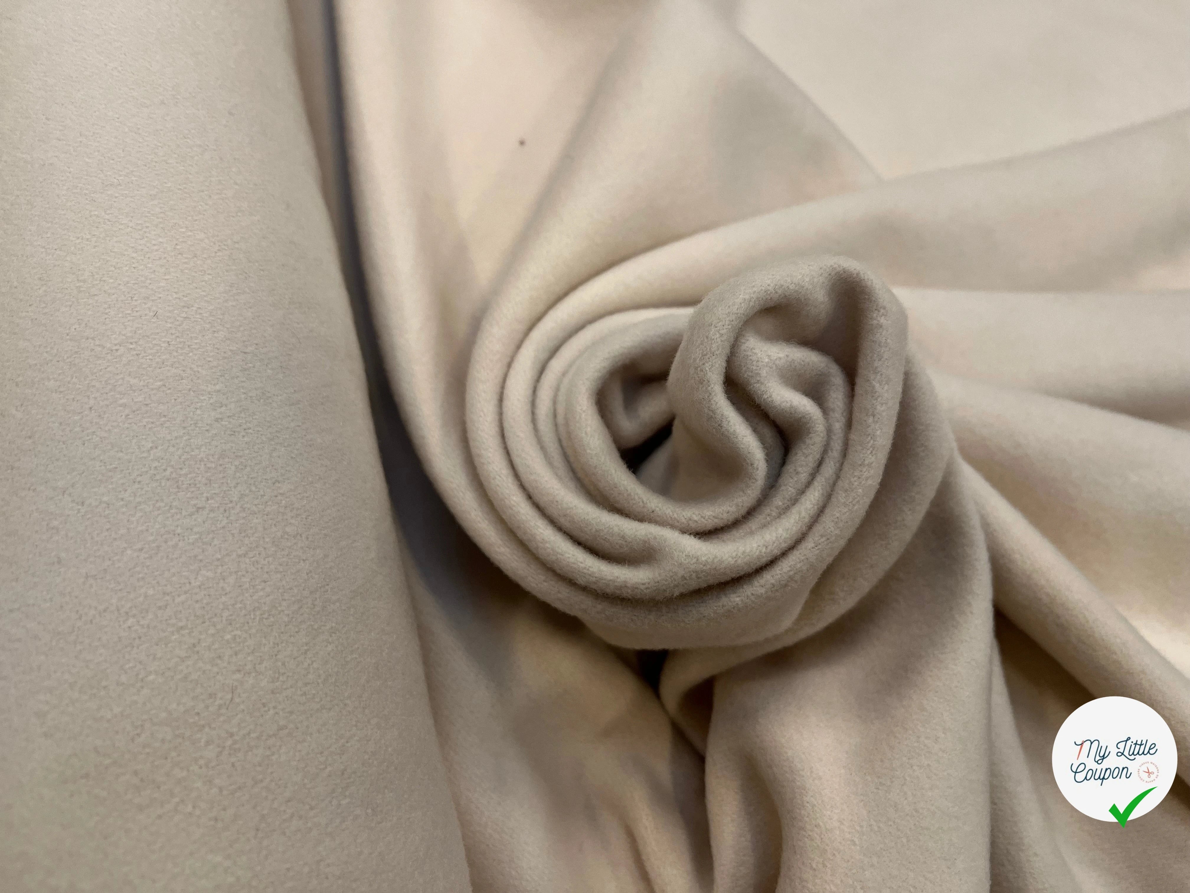(Chute) LAINAGE MANTEAU BEIGE CLAIR 20% CASHMERE - My Little Coupon