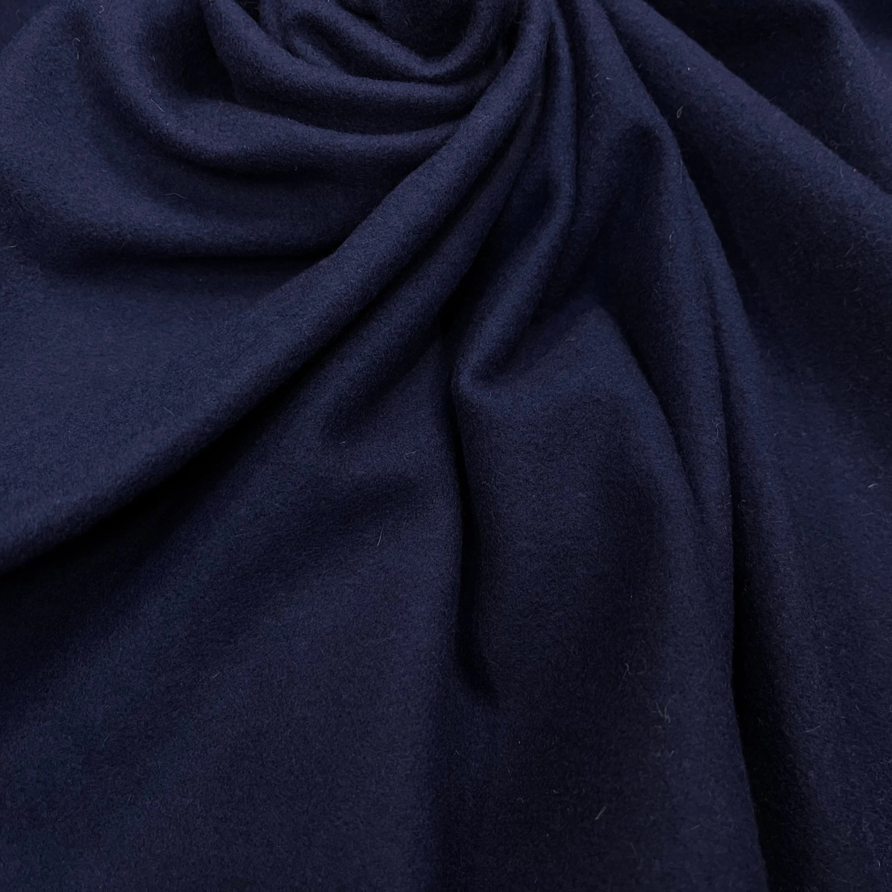 (Chute) LAINAGE MANTEAU BLEU FONCÉ 20% CASHMERE - My Little Coupon