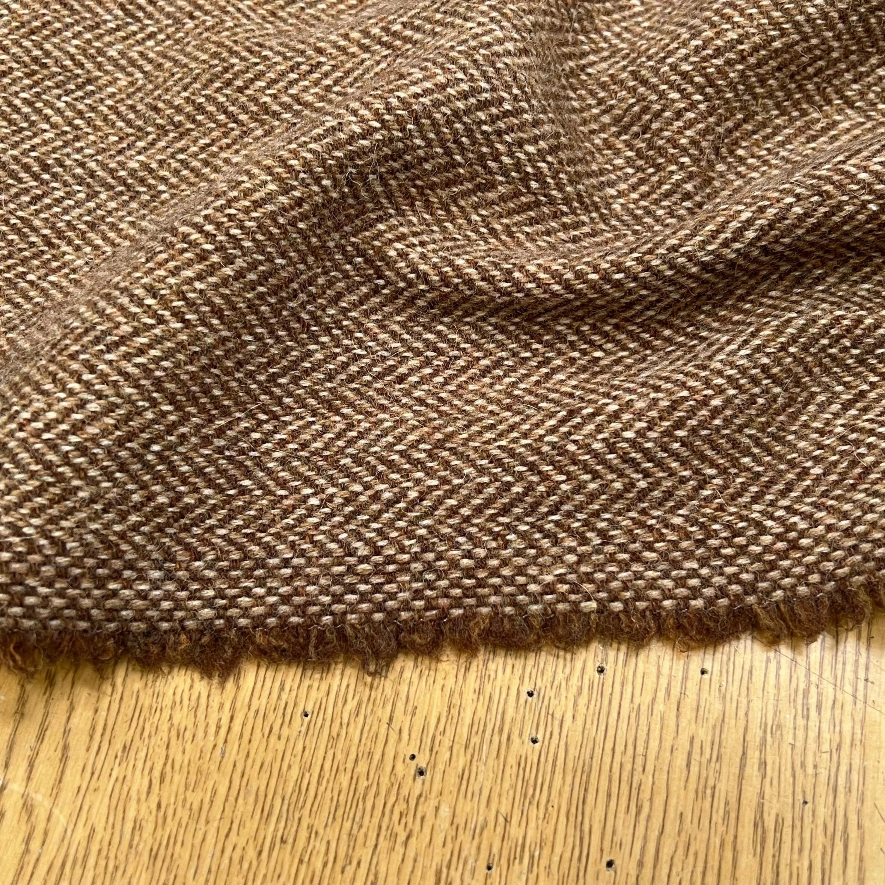 LAINAGE MANTEAU CHEVRON MARRON - My Little Coupon