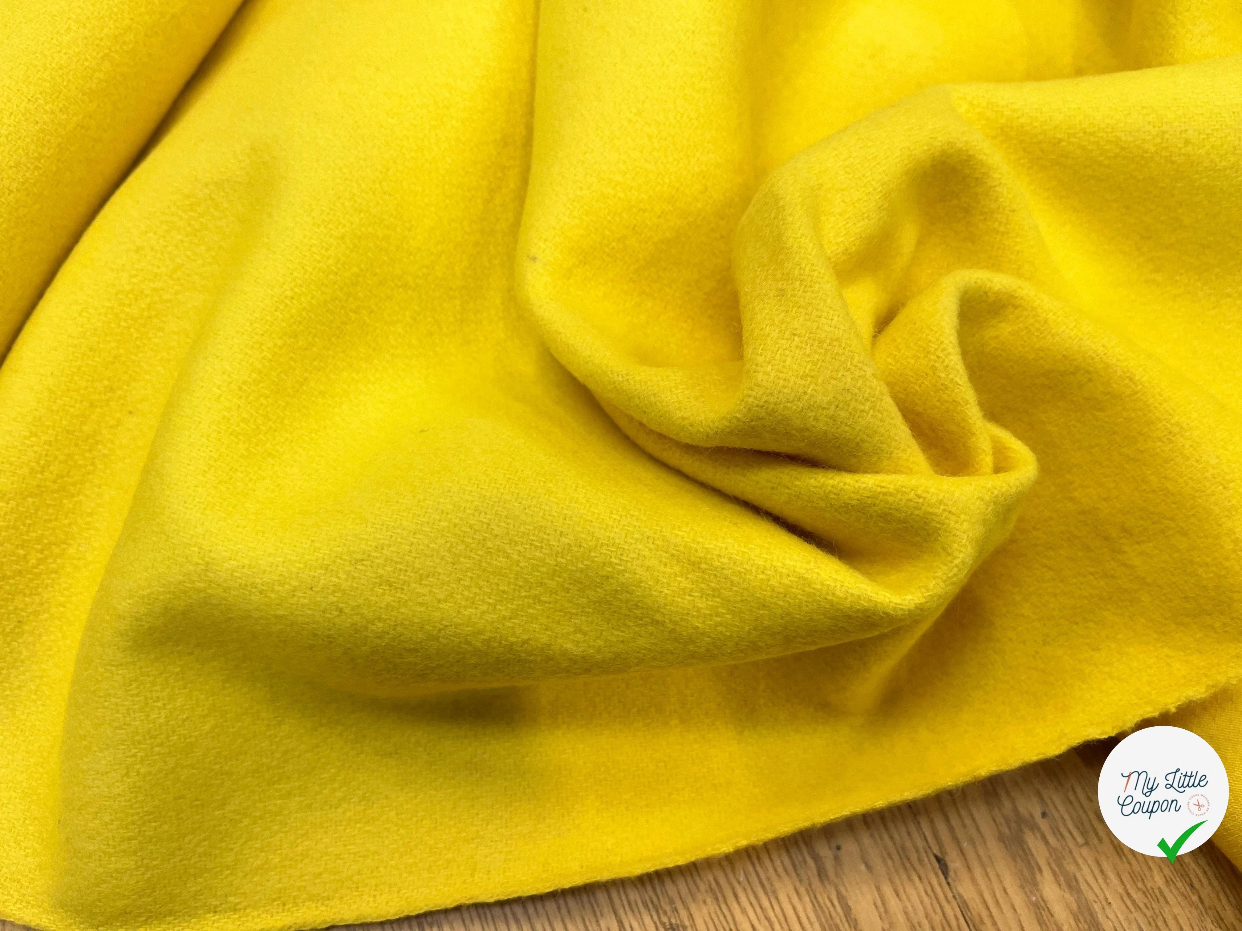 LAINAGE MANTEAU RITA LOURD ENVERS DOUX JAUNE - My Little Coupon