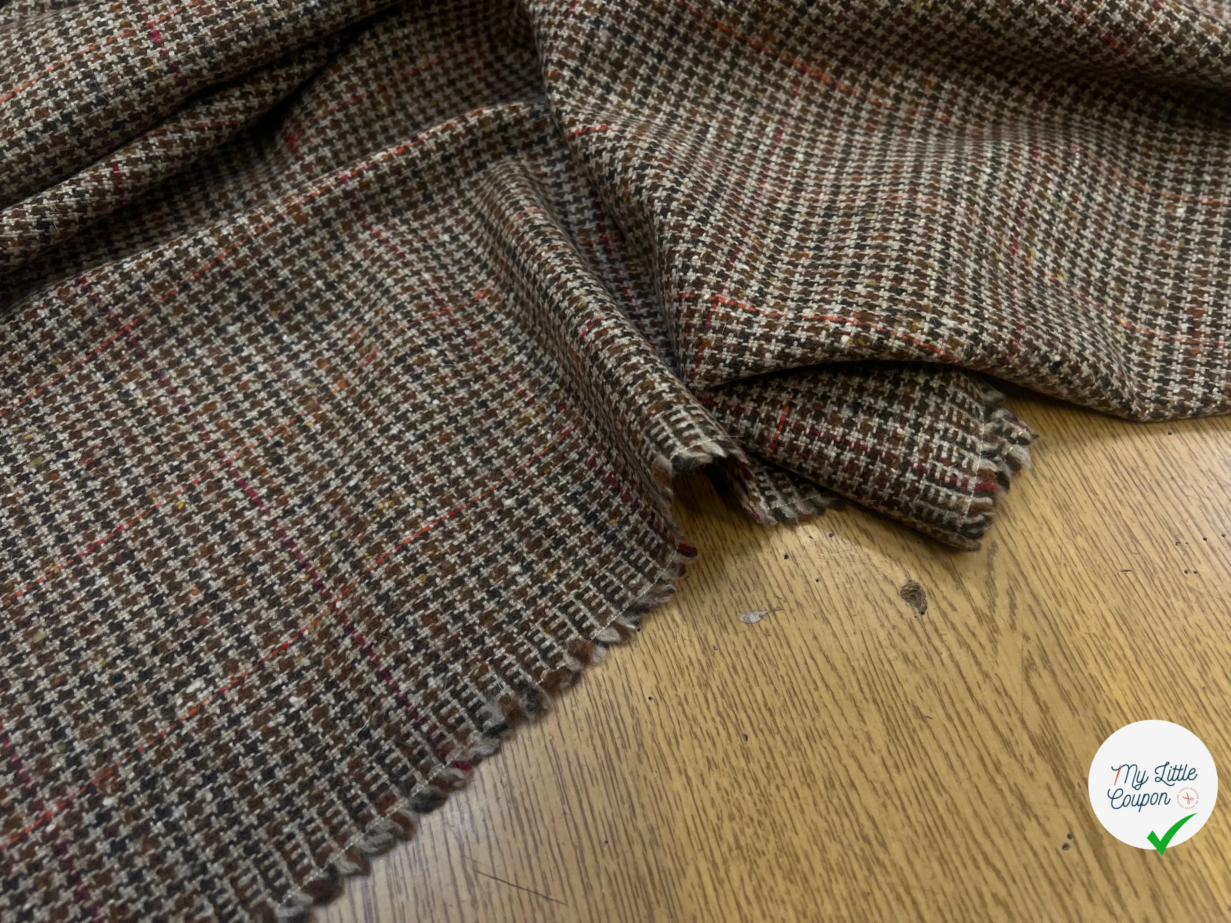 (Chute) LAINAGE PIED DE POULE CHIC LAINE VIERGE 15% ANGORA - My Little Coupon