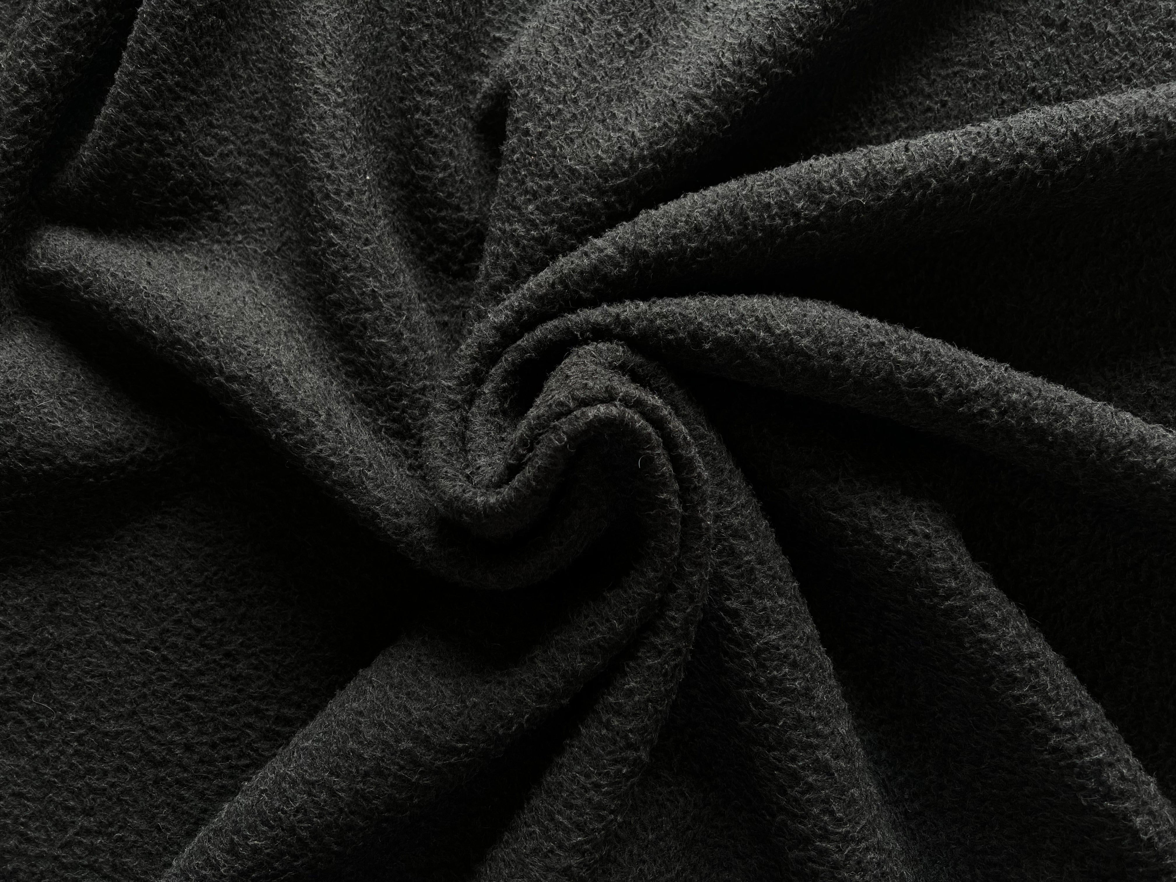 (Chute) LAINE BOLÉRO NOIR ALPAGA CACHEMIRE - My Little Coupon