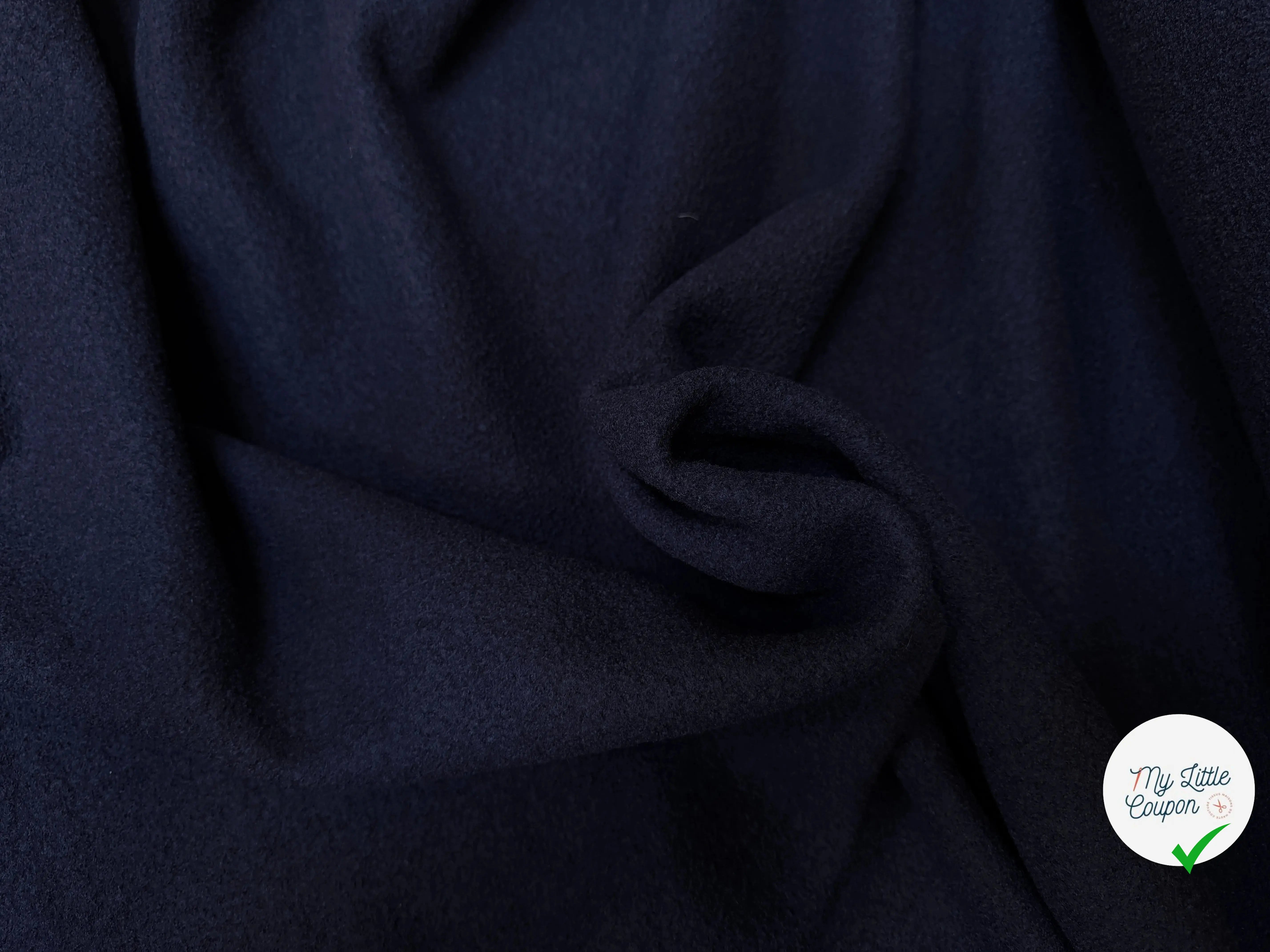 LAINE BOUILLIE BLEU MARINE - My Little Coupon