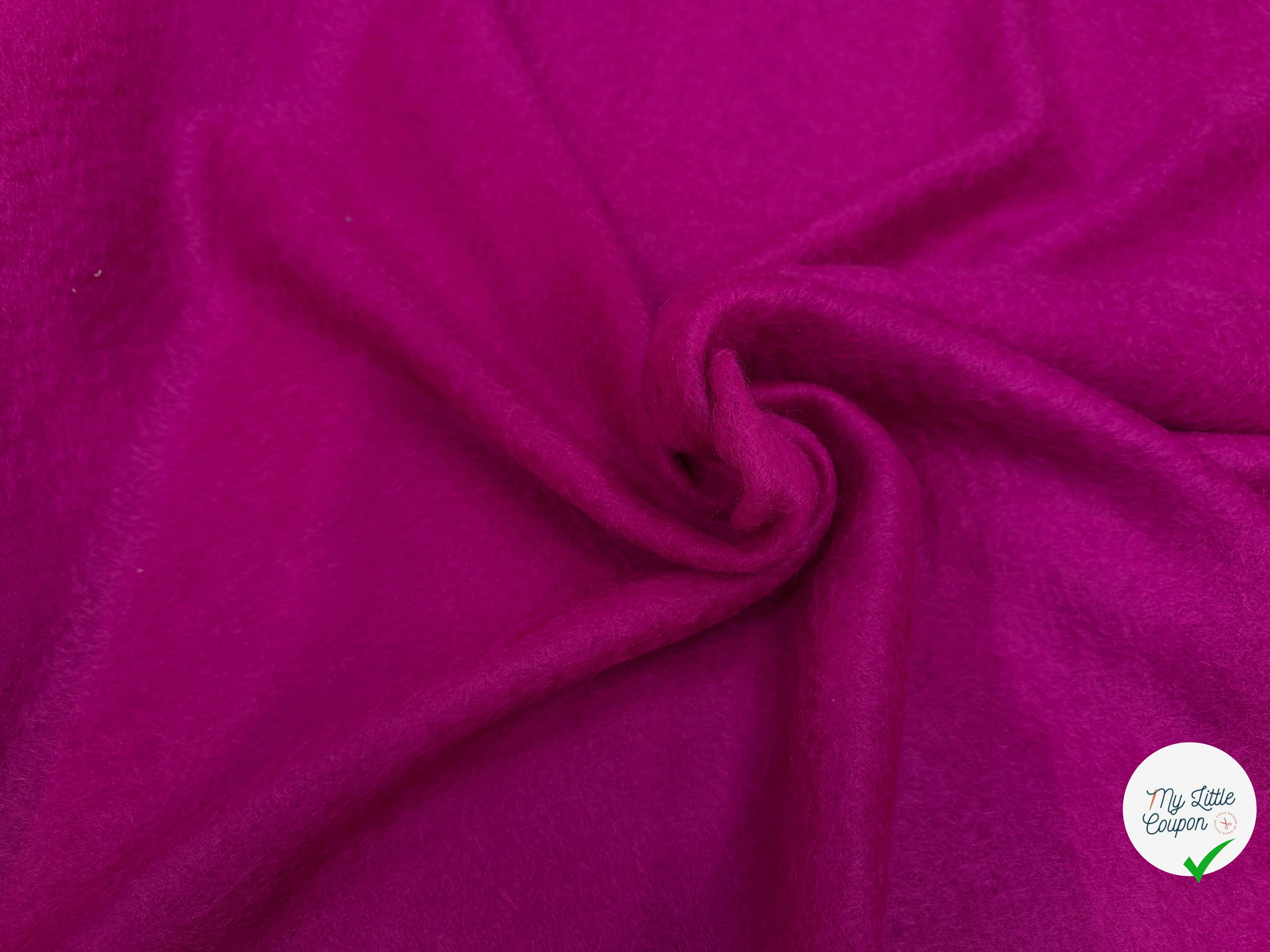 LAINE FOULÉE FUSCHSIA POILS COURTS - My Little Coupon