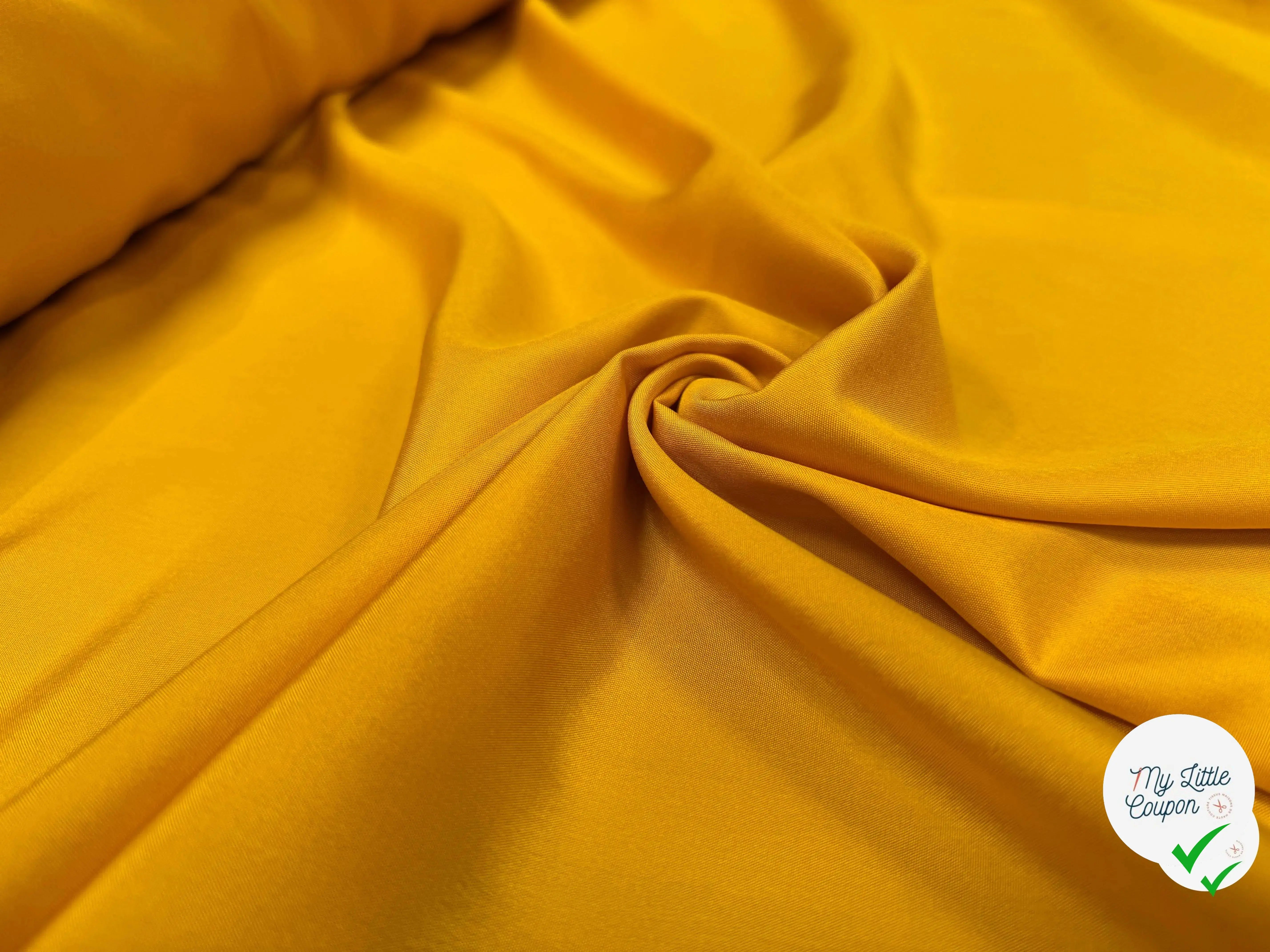 LIGHT SILK POPLIN, Dark Ochre - My Little Coupon