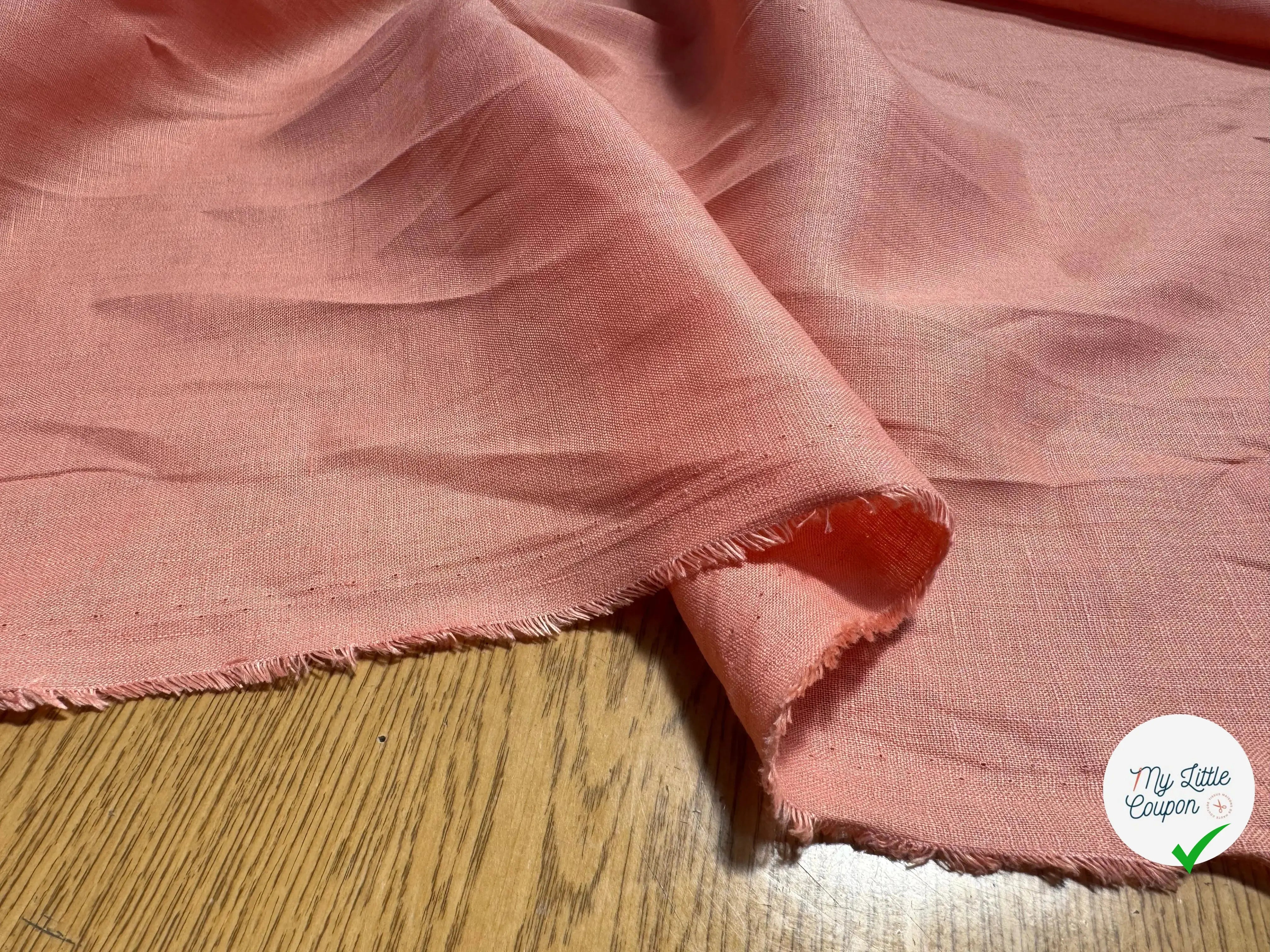 LIN SAUMON UNI - My Little Coupon