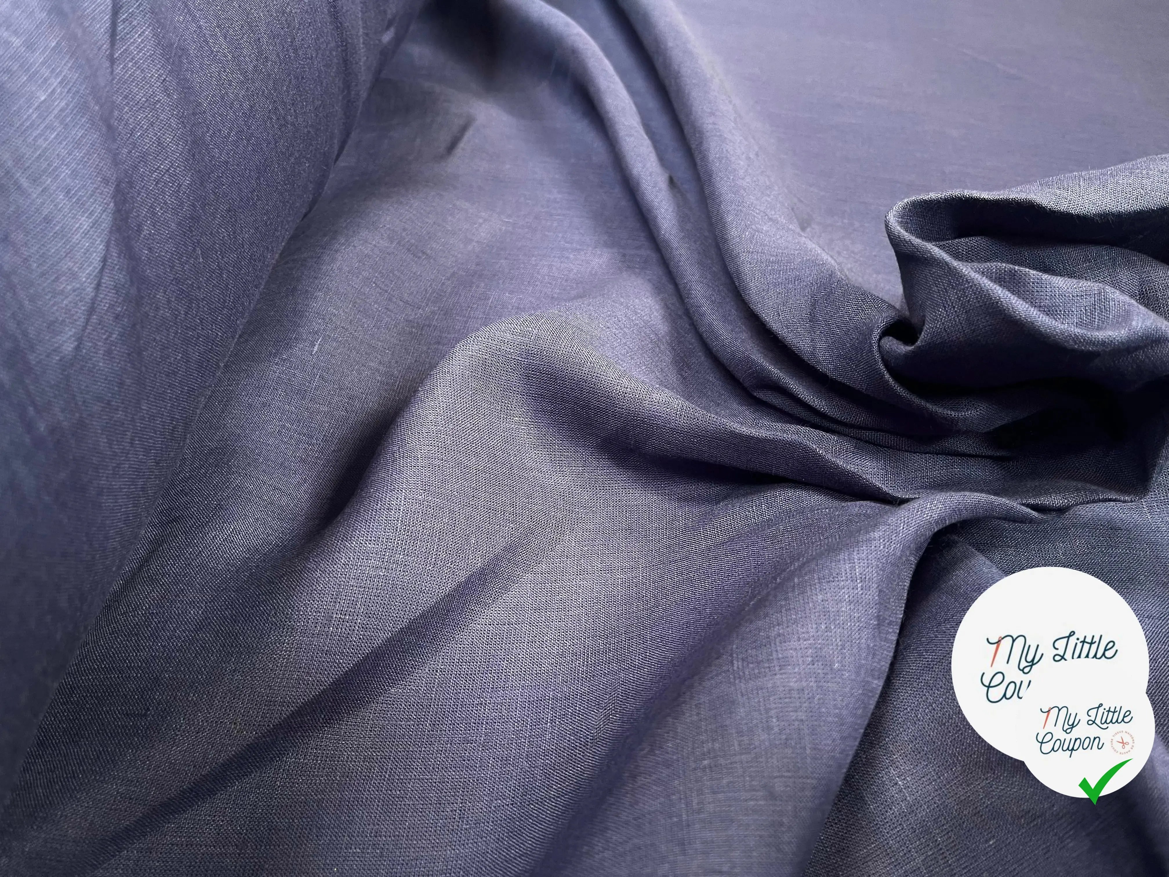 LIN UNI 100% LIN U26 INDIGO - My Little Coupon