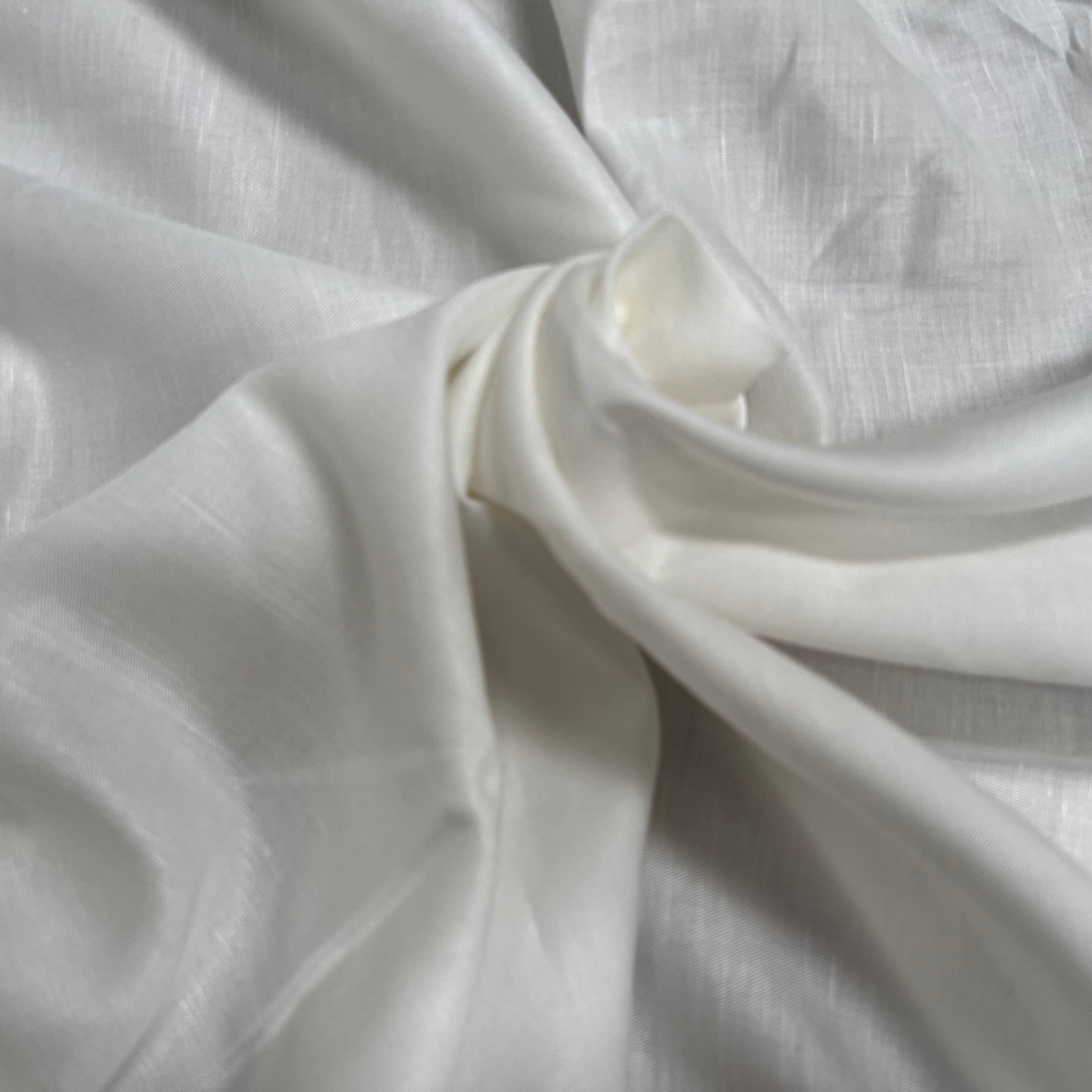 LYOCELL 30% LIN BLANC CASSÉ - My Little Coupon