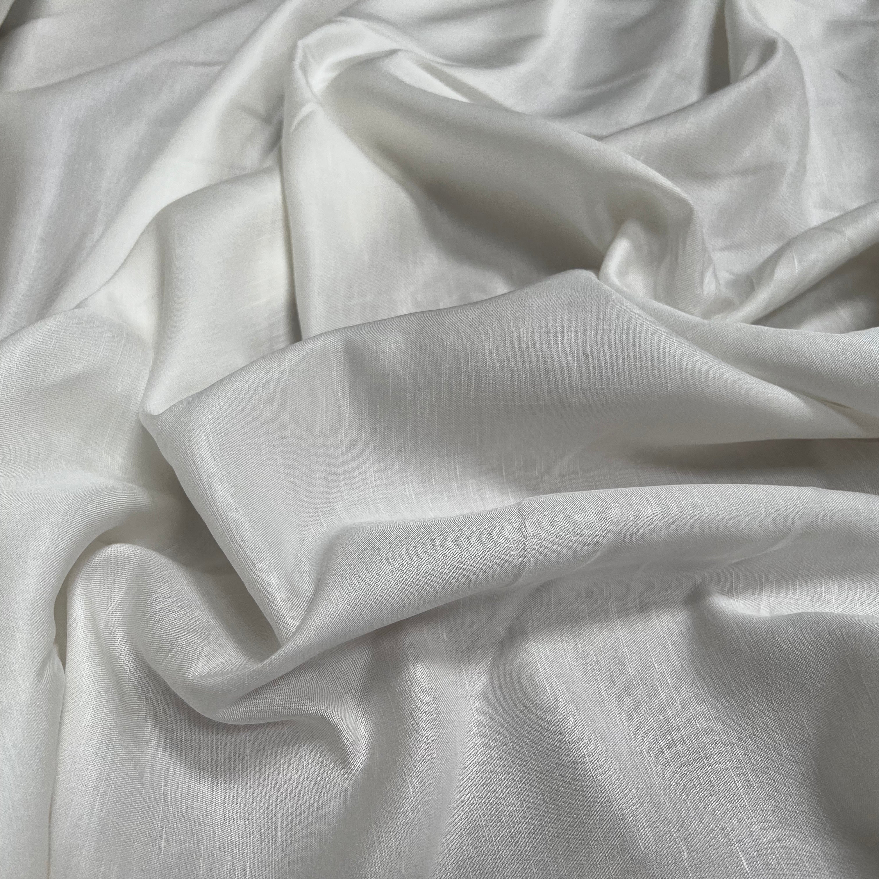 LYOCELL 30% LIN BLANC CASSÉ - My Little Coupon