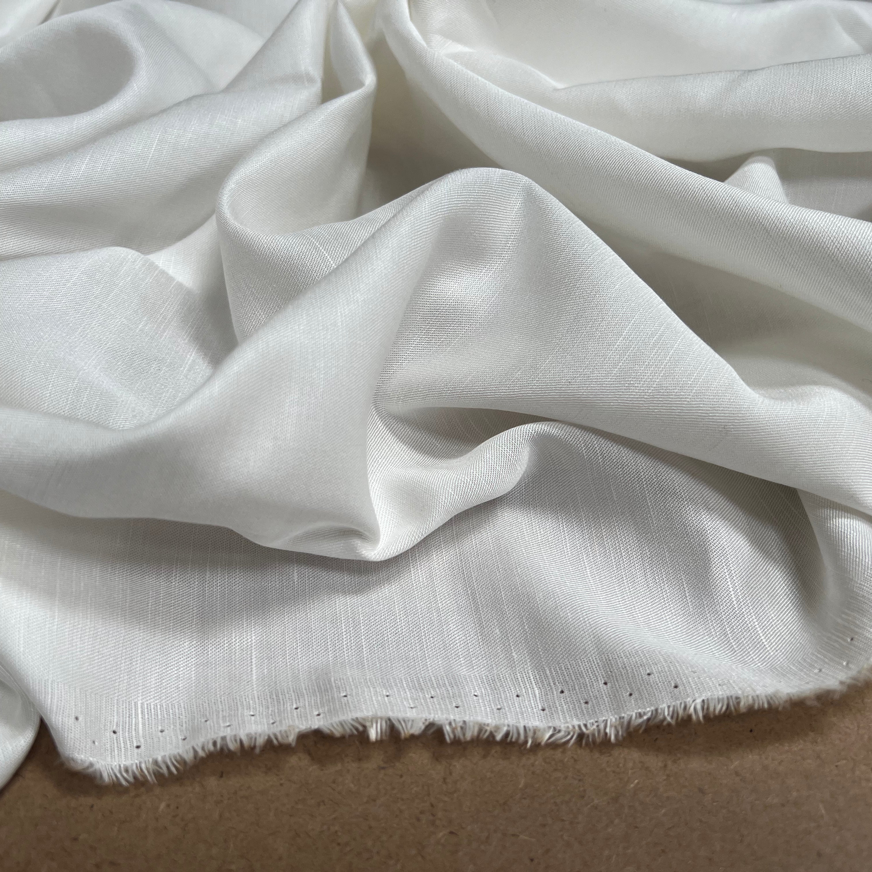 LYOCELL 30% LIN BLANC CASSÉ - My Little Coupon