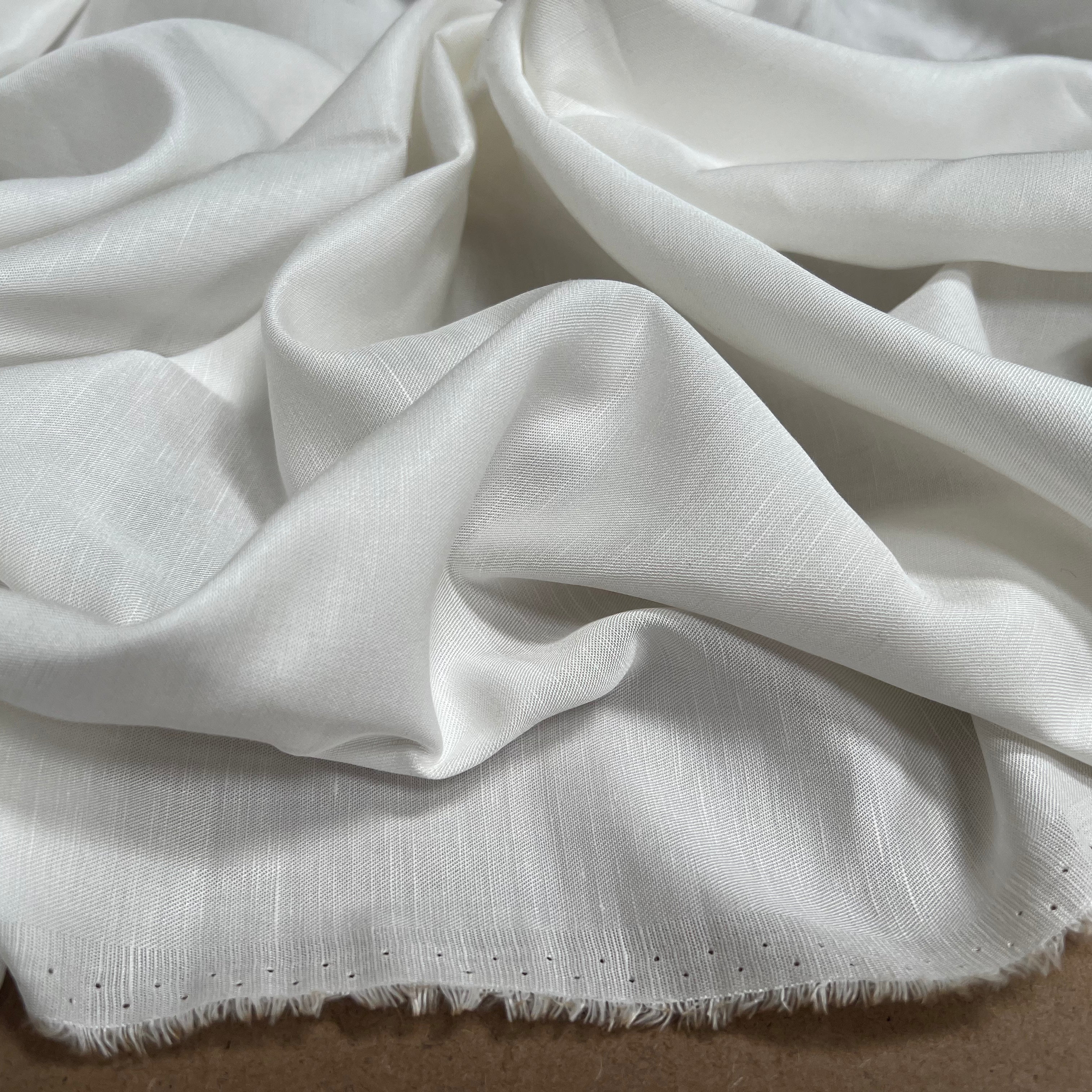 LYOCELL 30% LIN BLANC CASSÉ - My Little Coupon