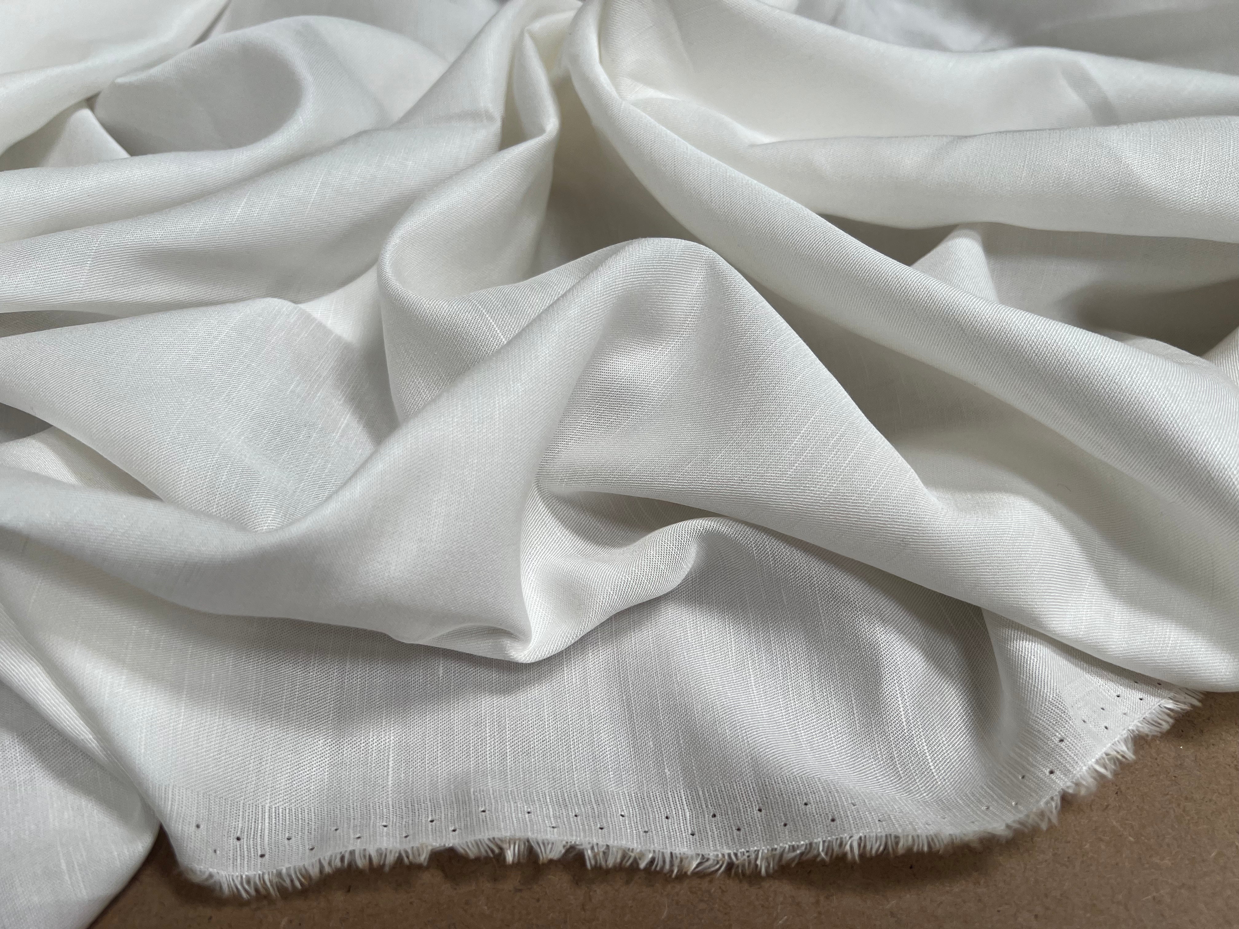 LYOCELL 30% LIN BLANC CASSÉ - My Little Coupon