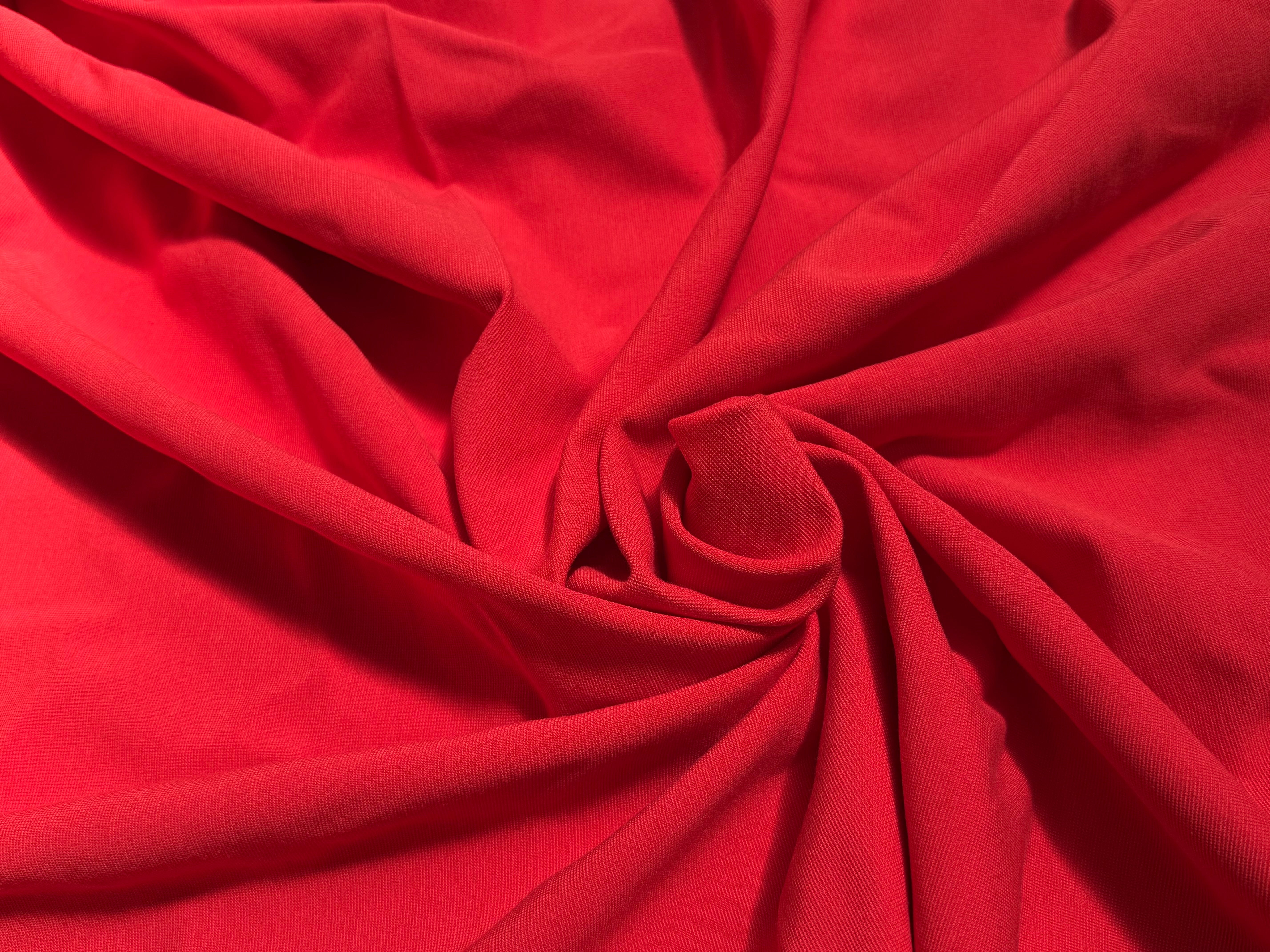 (Chute) MAILLE COTON LOURDE ROUGE ULTRA STRETCH - My Little Coupon