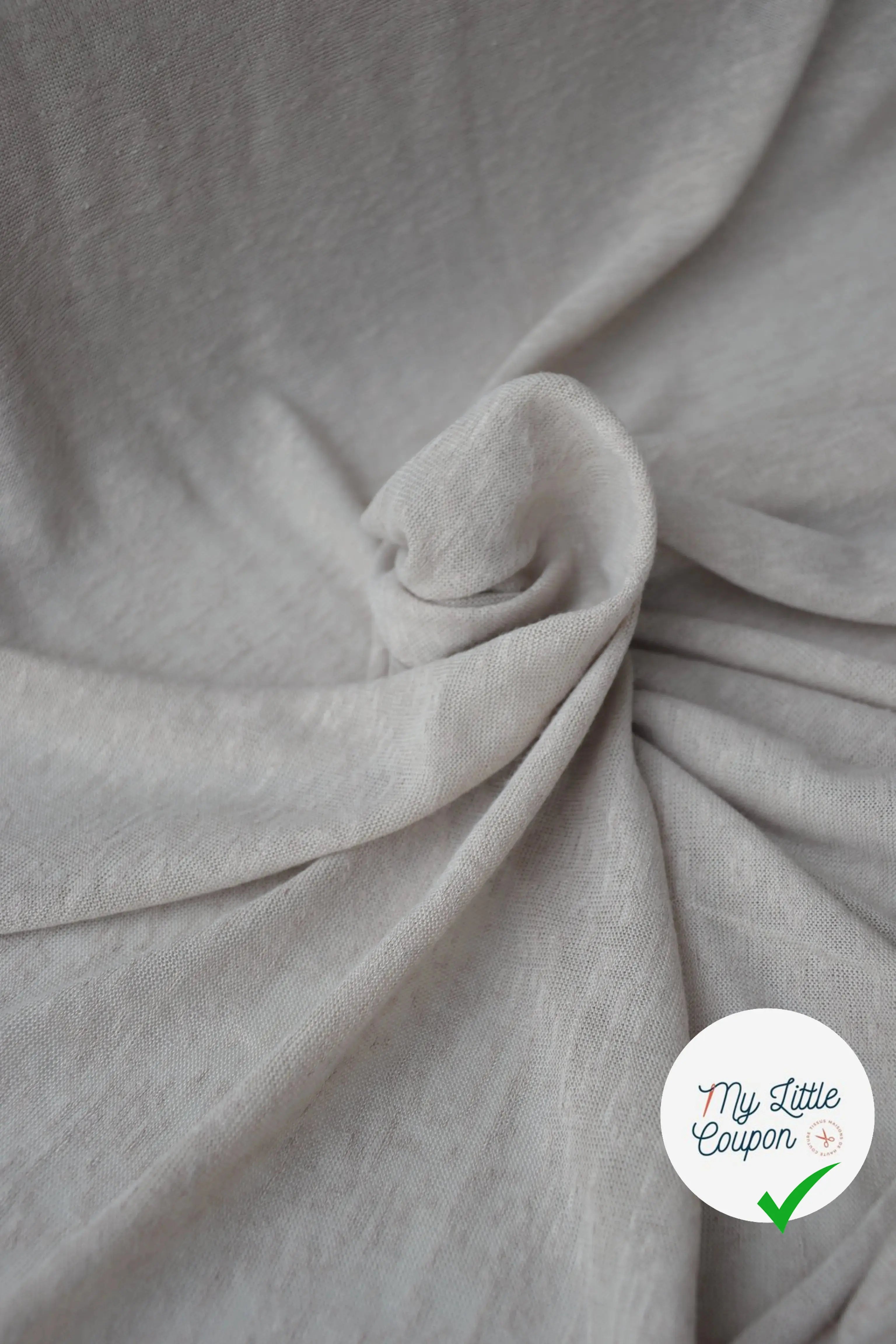 MAILLE EFFET LIN CHIC BEIGE - My Little Coupon