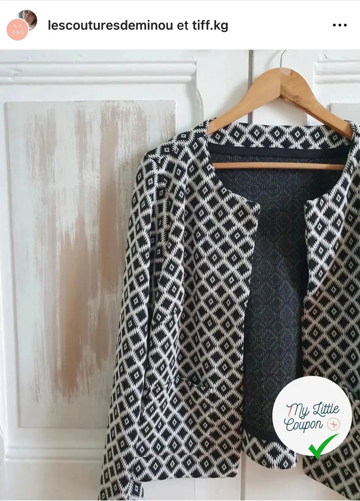 MAILLE JACQUARD LOSANGE CHIC MLC INTERN