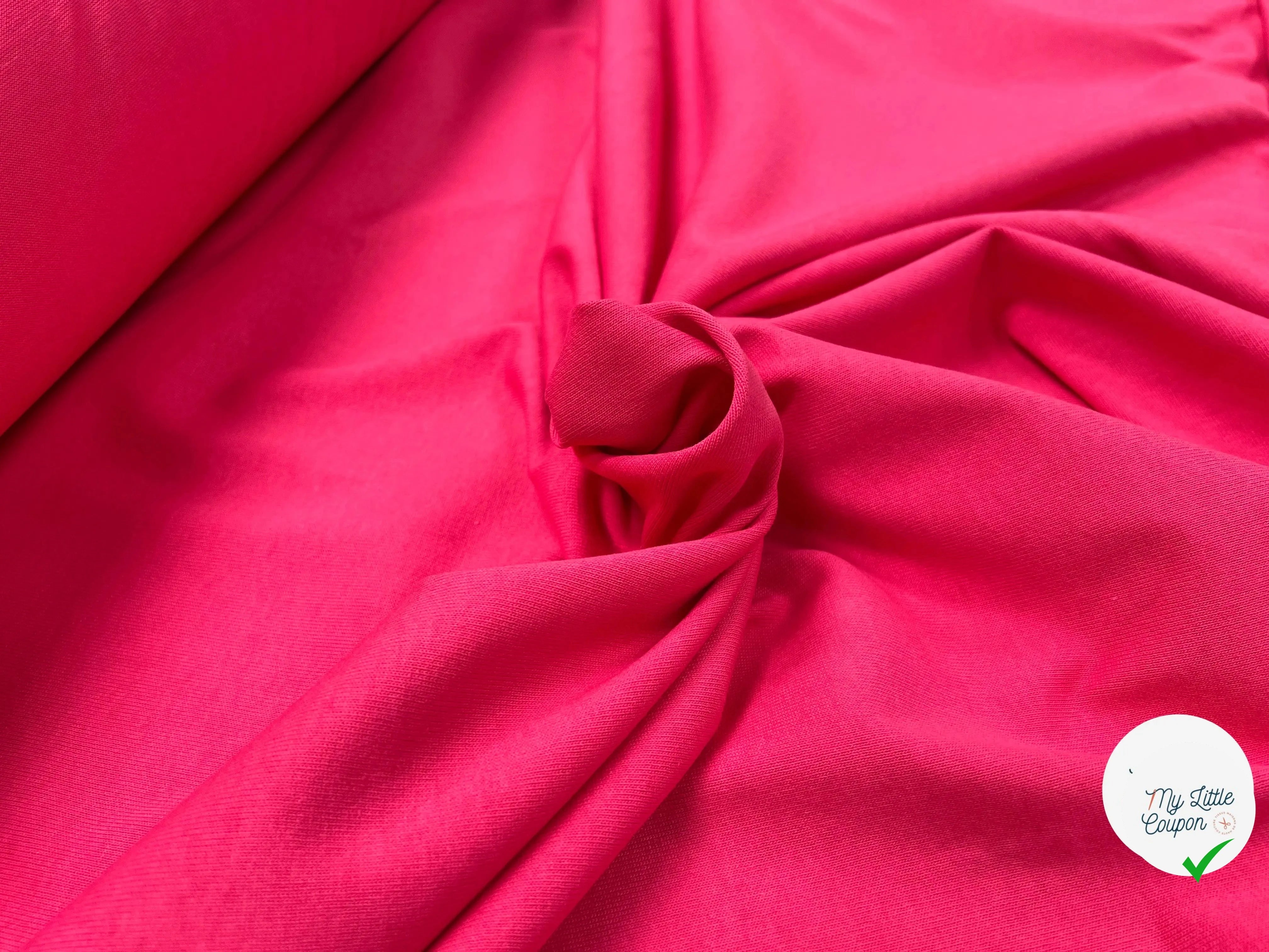 MAILLE LOURDE UNIE ROSE MADE IN FRANCE - My Little Coupon