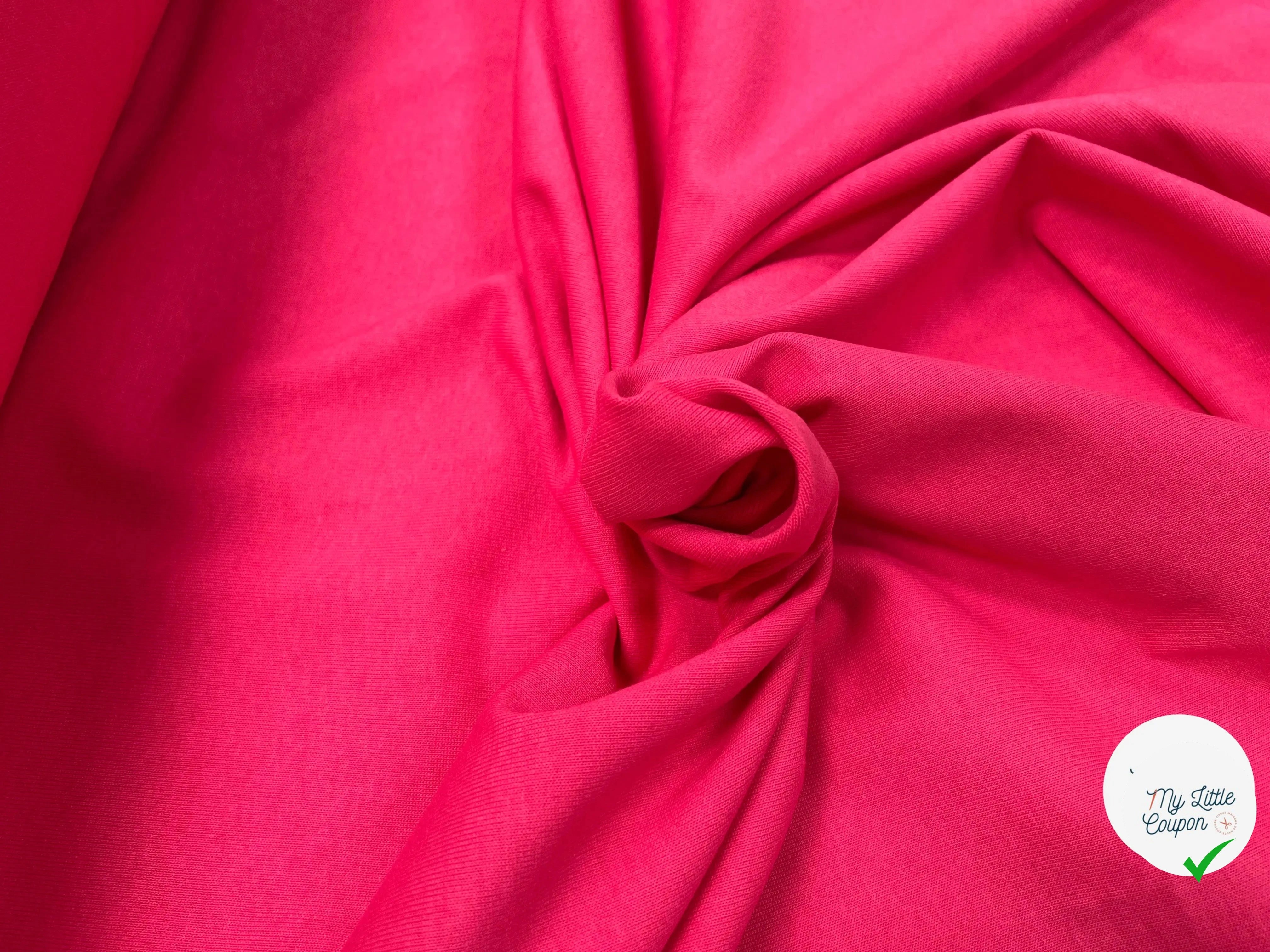 MAILLE LOURDE UNIE ROSE MADE IN FRANCE - My Little Coupon