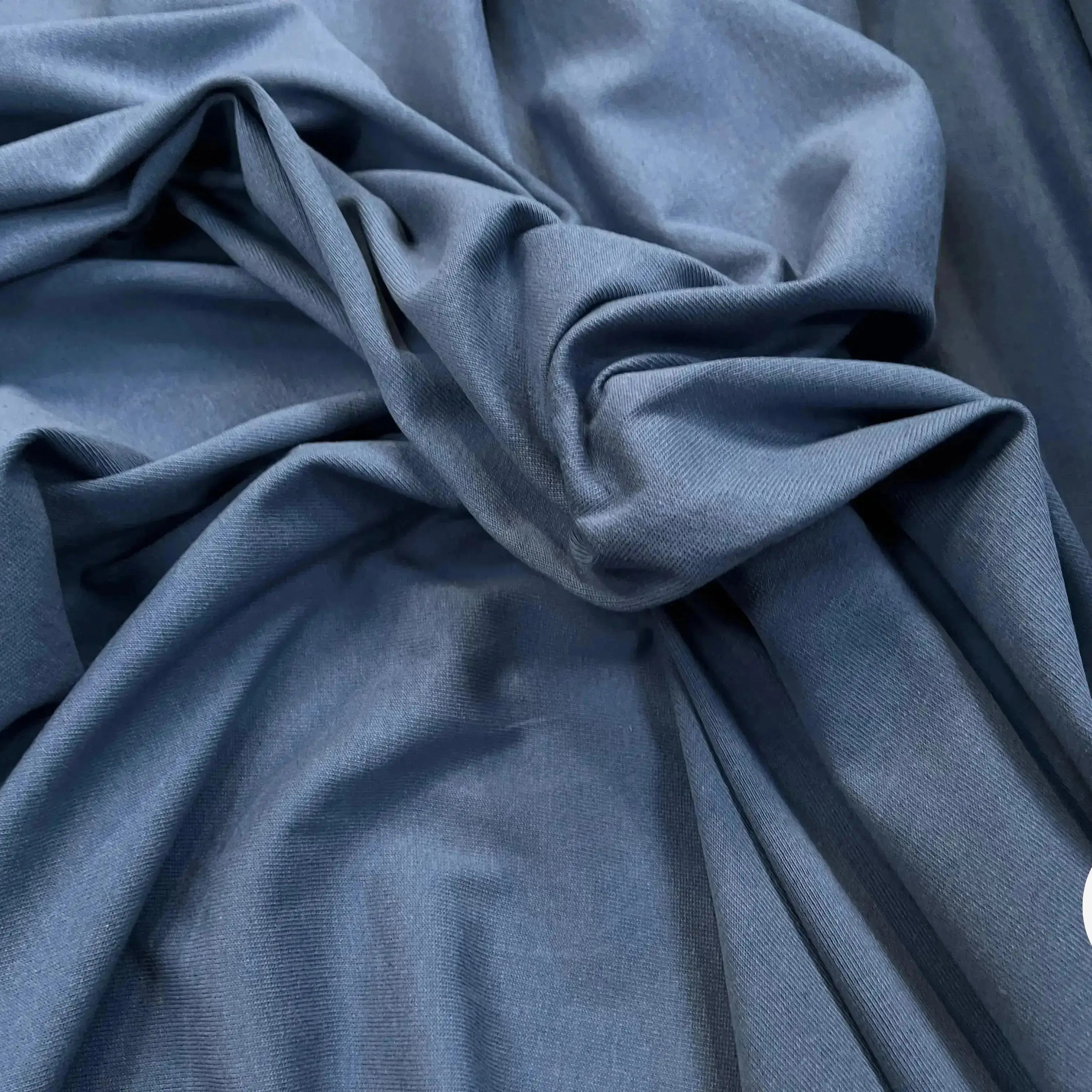 MAILLE LOURDE COTON BLEU CÉRULÉEN - My Little Coupon