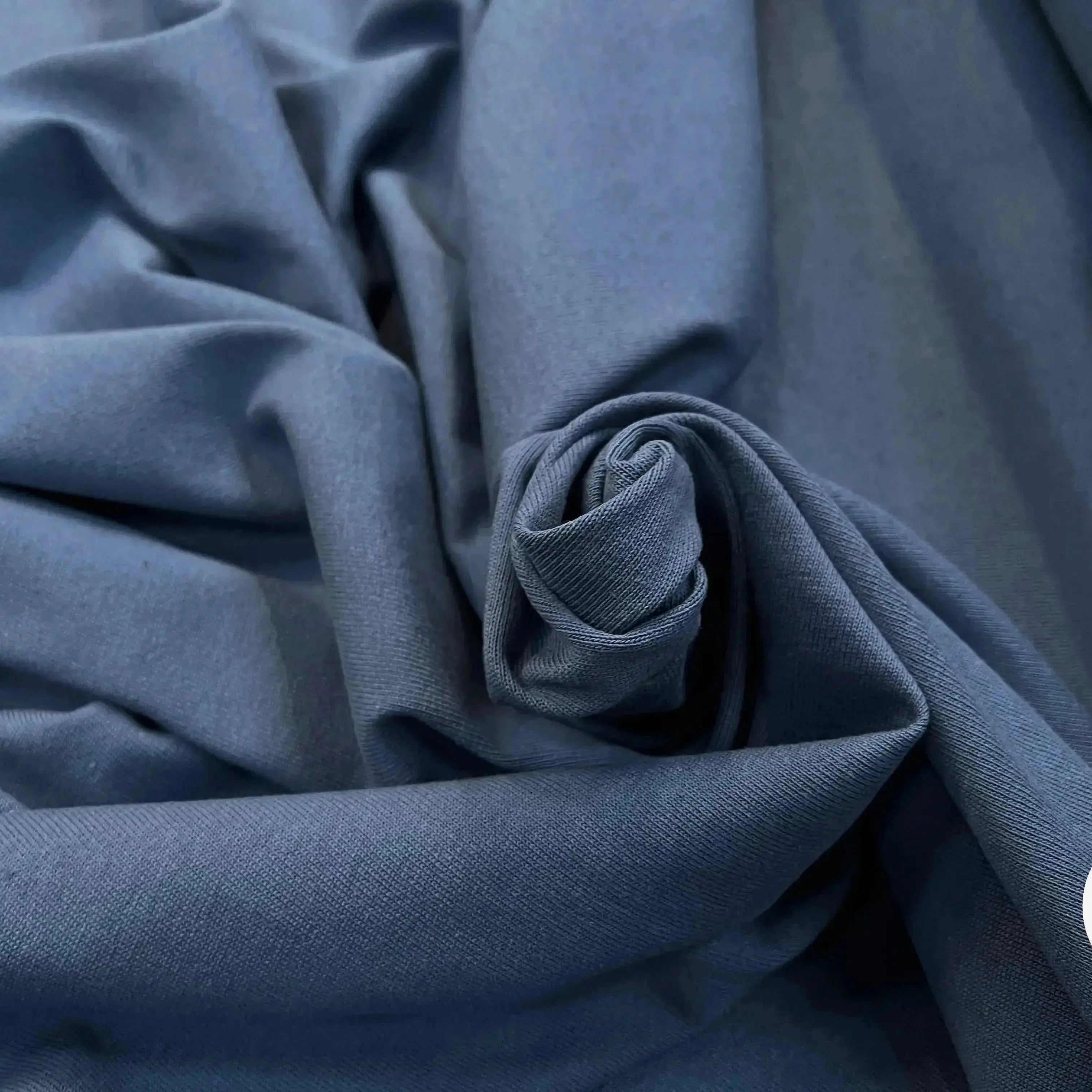 MAILLE LOURDE COTON BLEU CÉRULÉEN - My Little Coupon