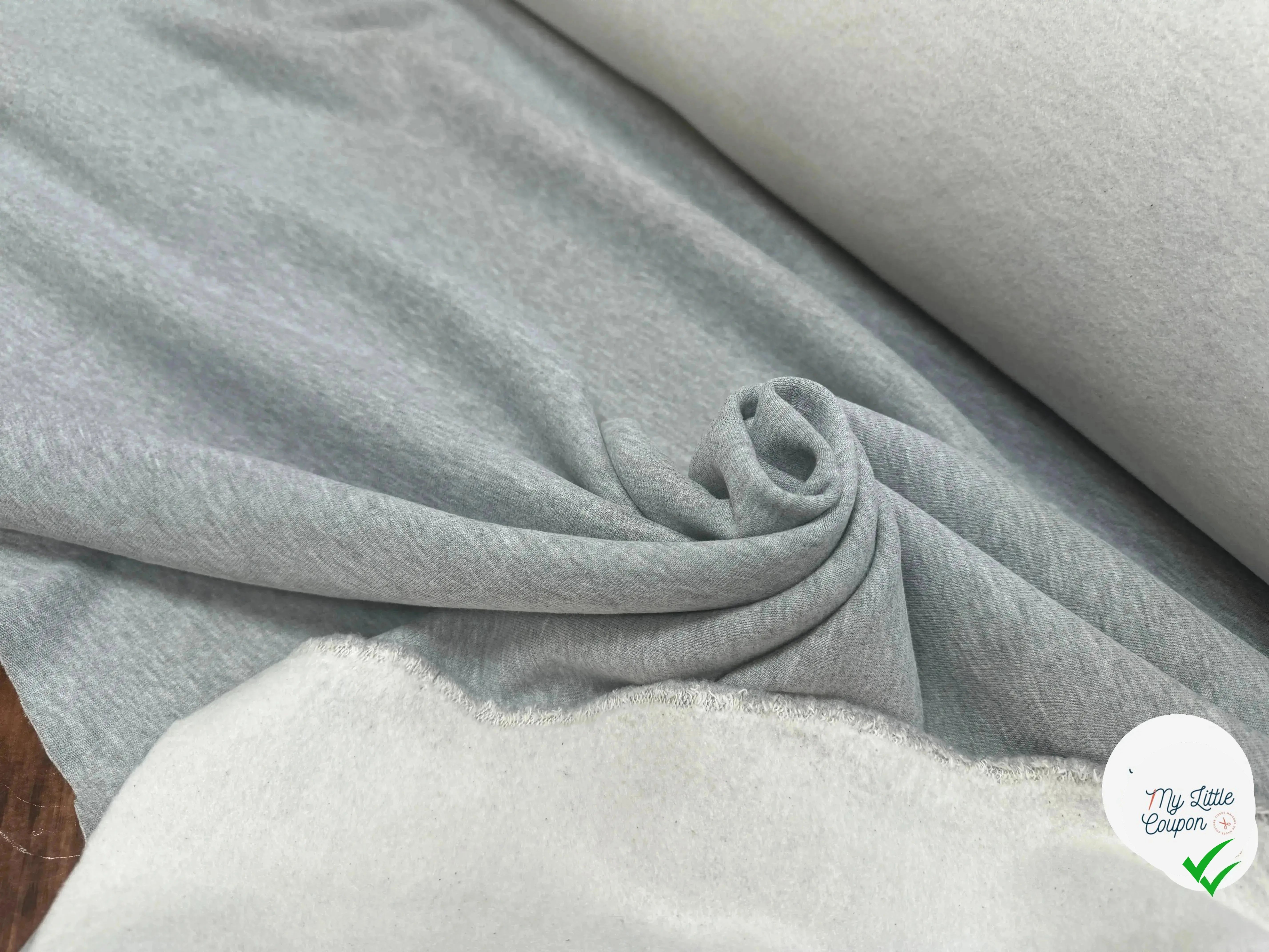 MOLLETON SWEAT GRIS CHINE - My Little Coupon