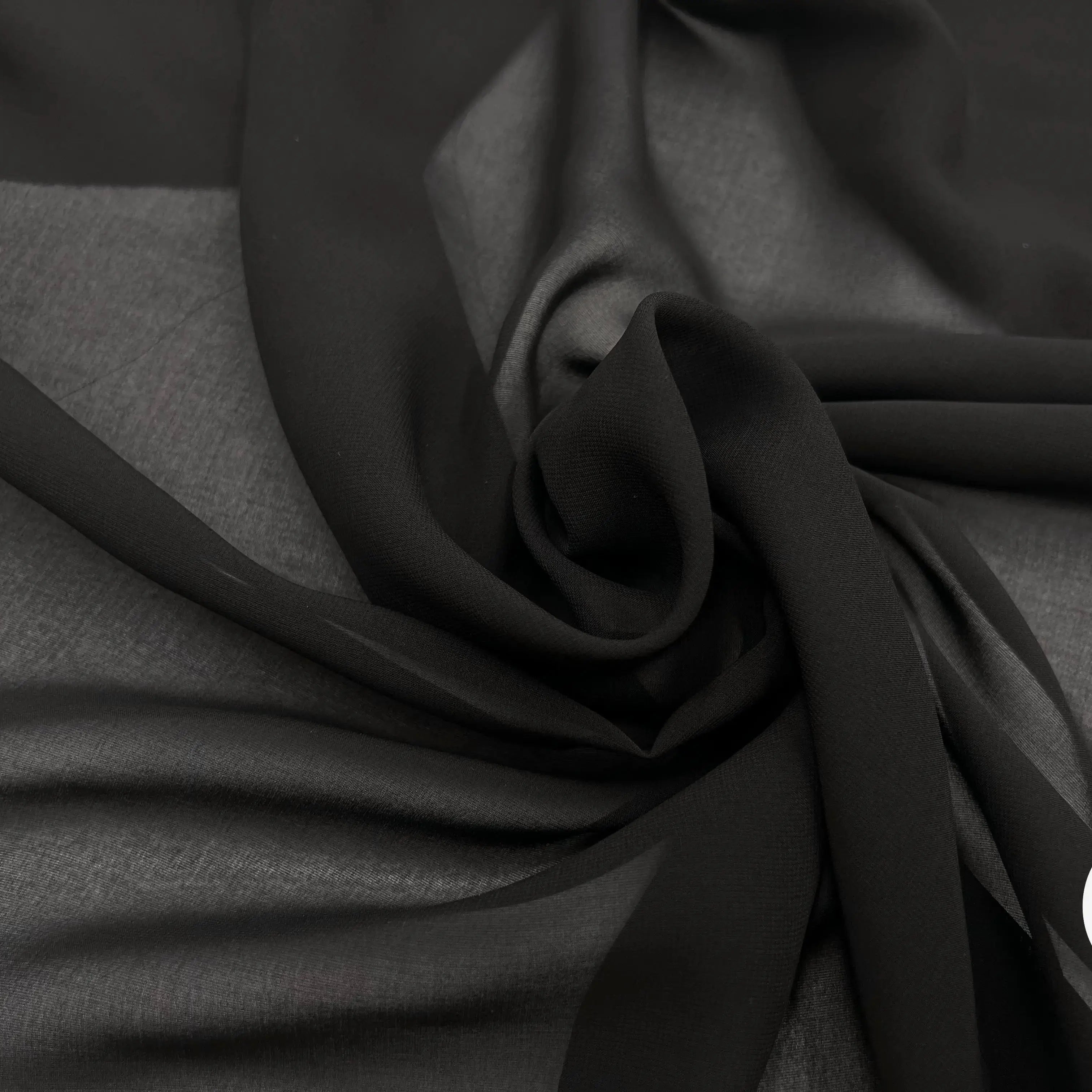 MOUSSELINE NOIRE - My Little Coupon - tissu - coudre