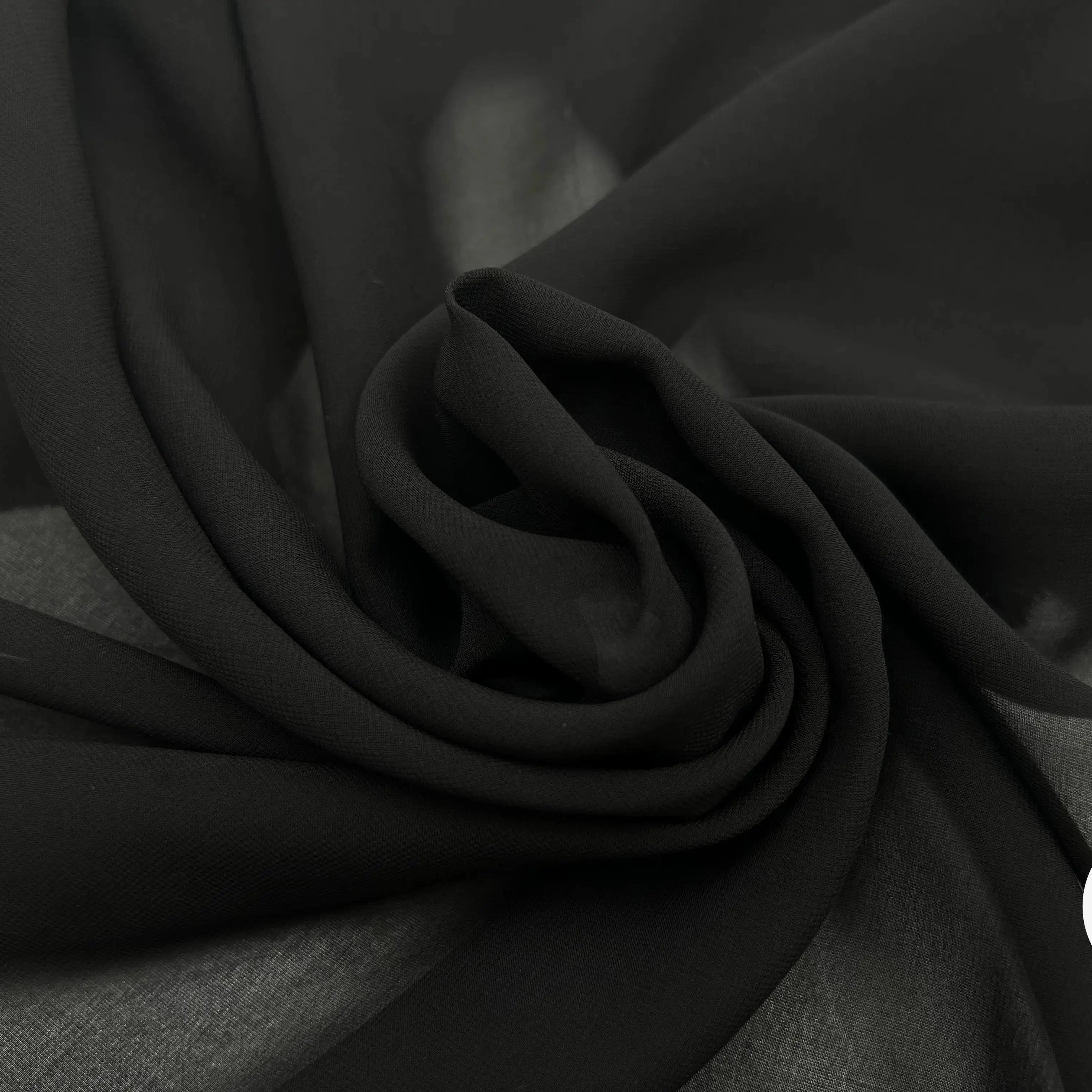 MOUSSELINE NOIRE - My Little Coupon - tissu - coudre