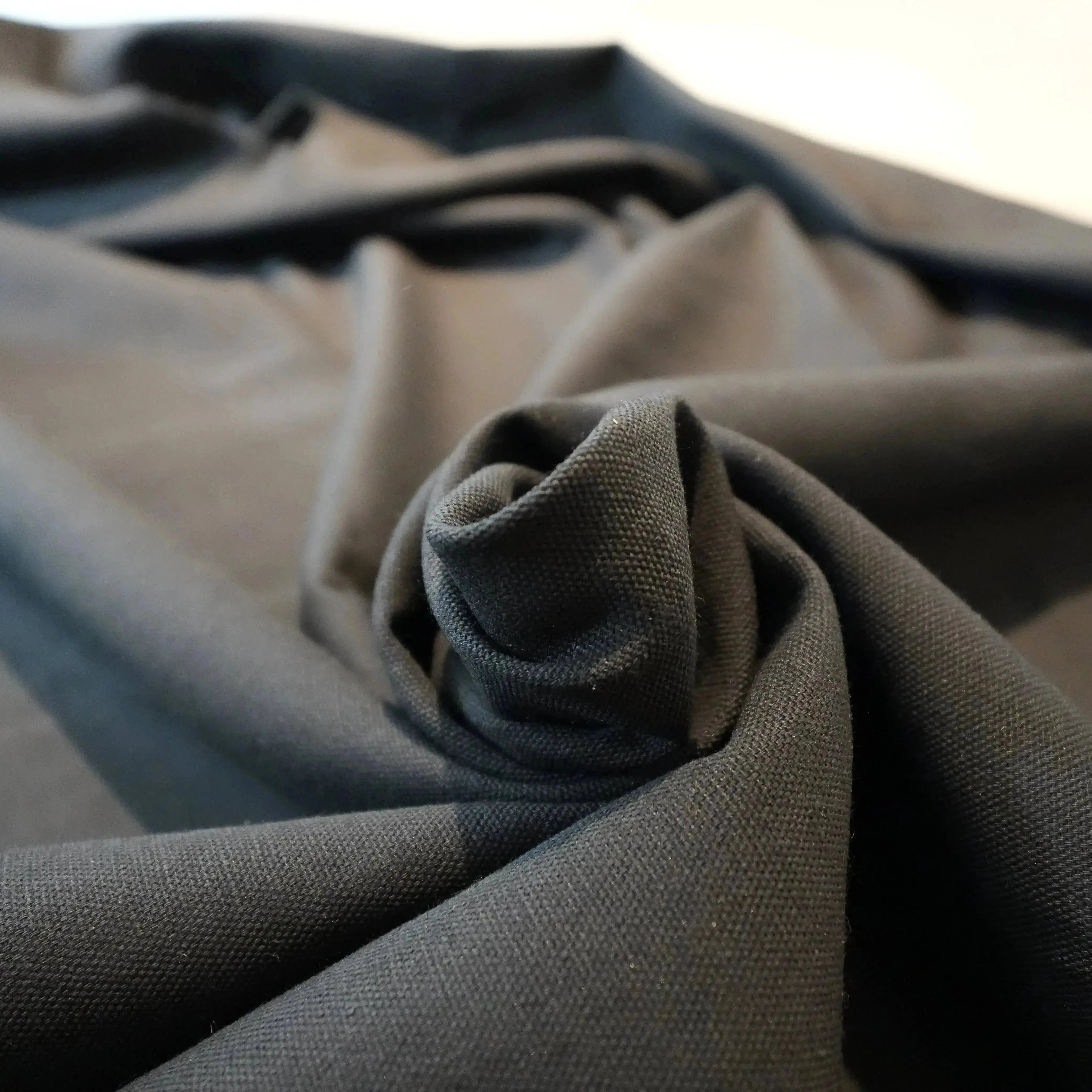 NATTÉ COTON LIN NOIR LAIZE 2M80 - My Little Coupon