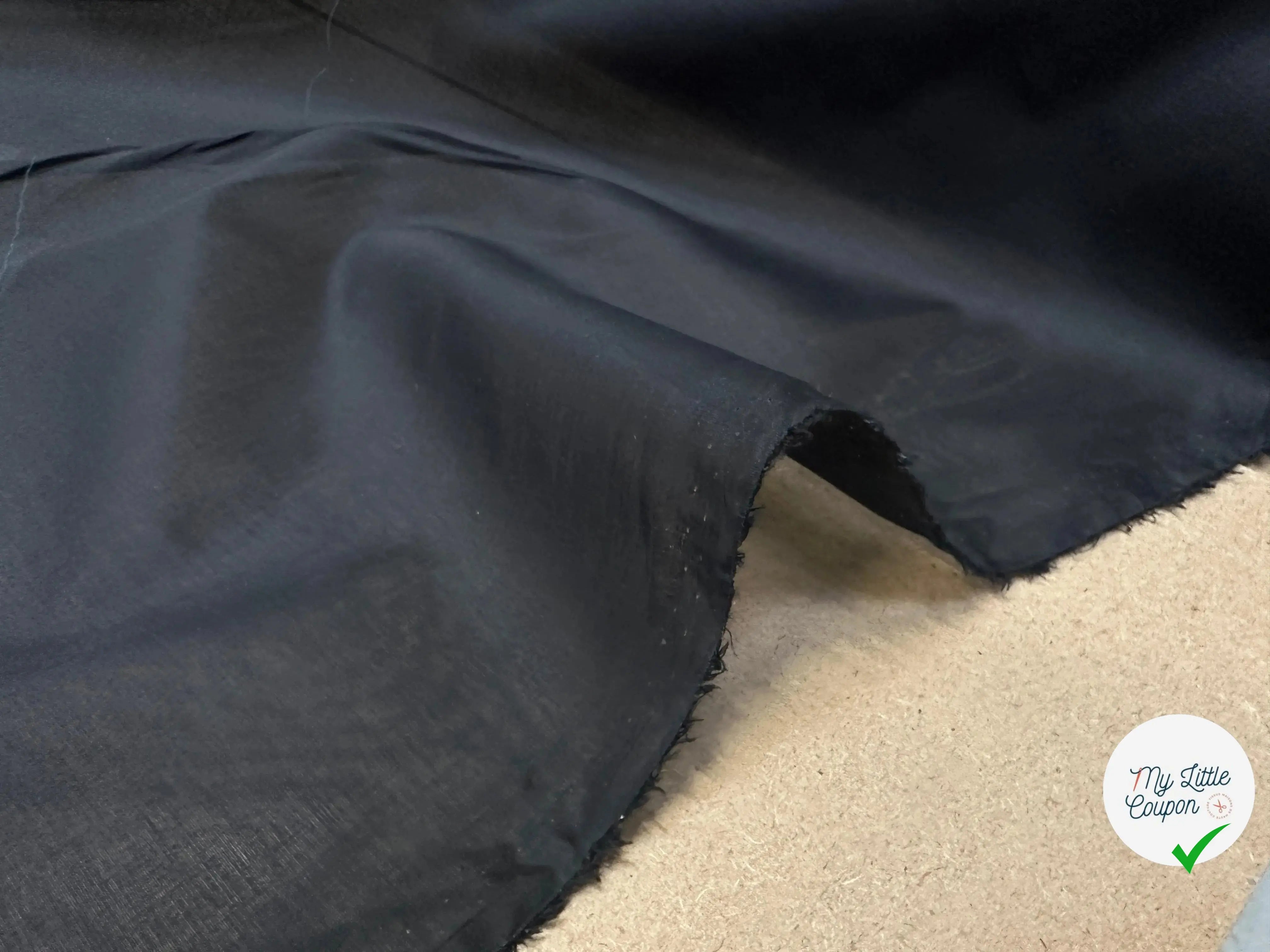 ORGANDI COTON NOIRÂ - My Little Coupon