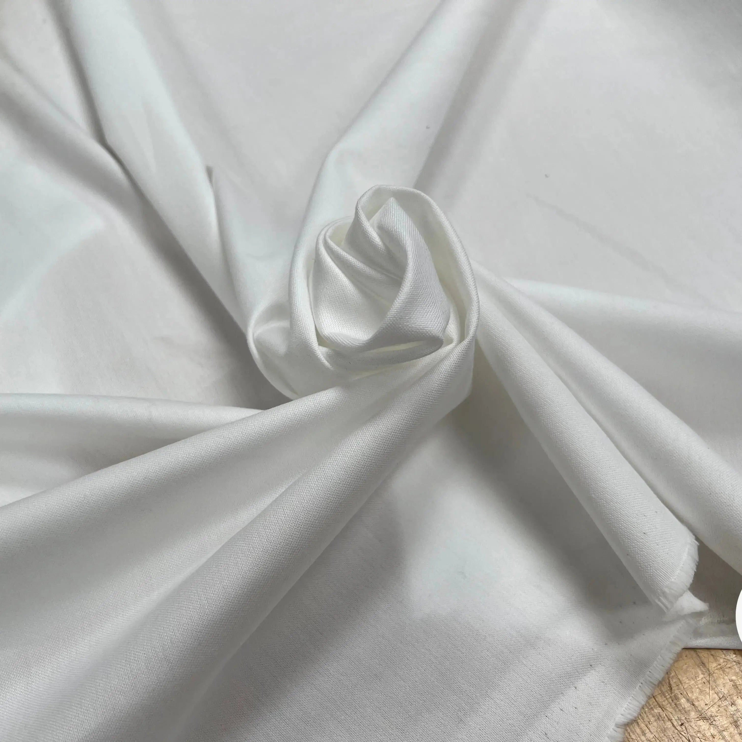 OXFORD DE COTON BLANC UNI - My Little Coupon