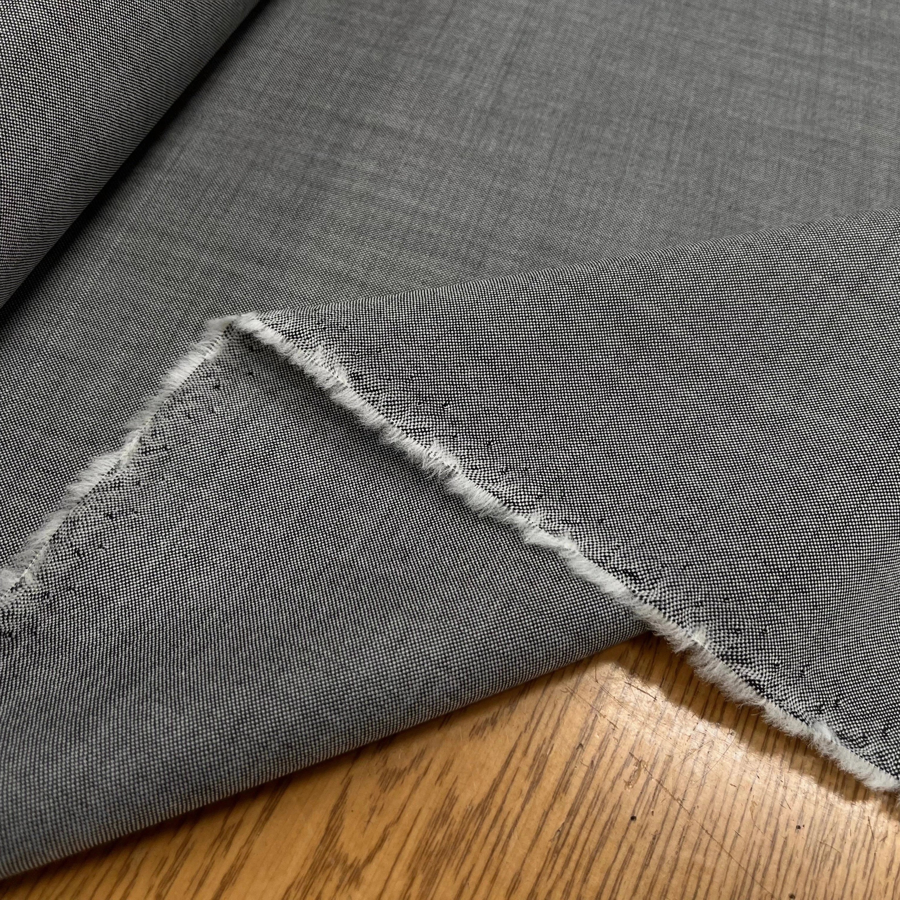 OXFORD DE LAINE GRIS CLAIR DEPERLANTE - My Little Coupon