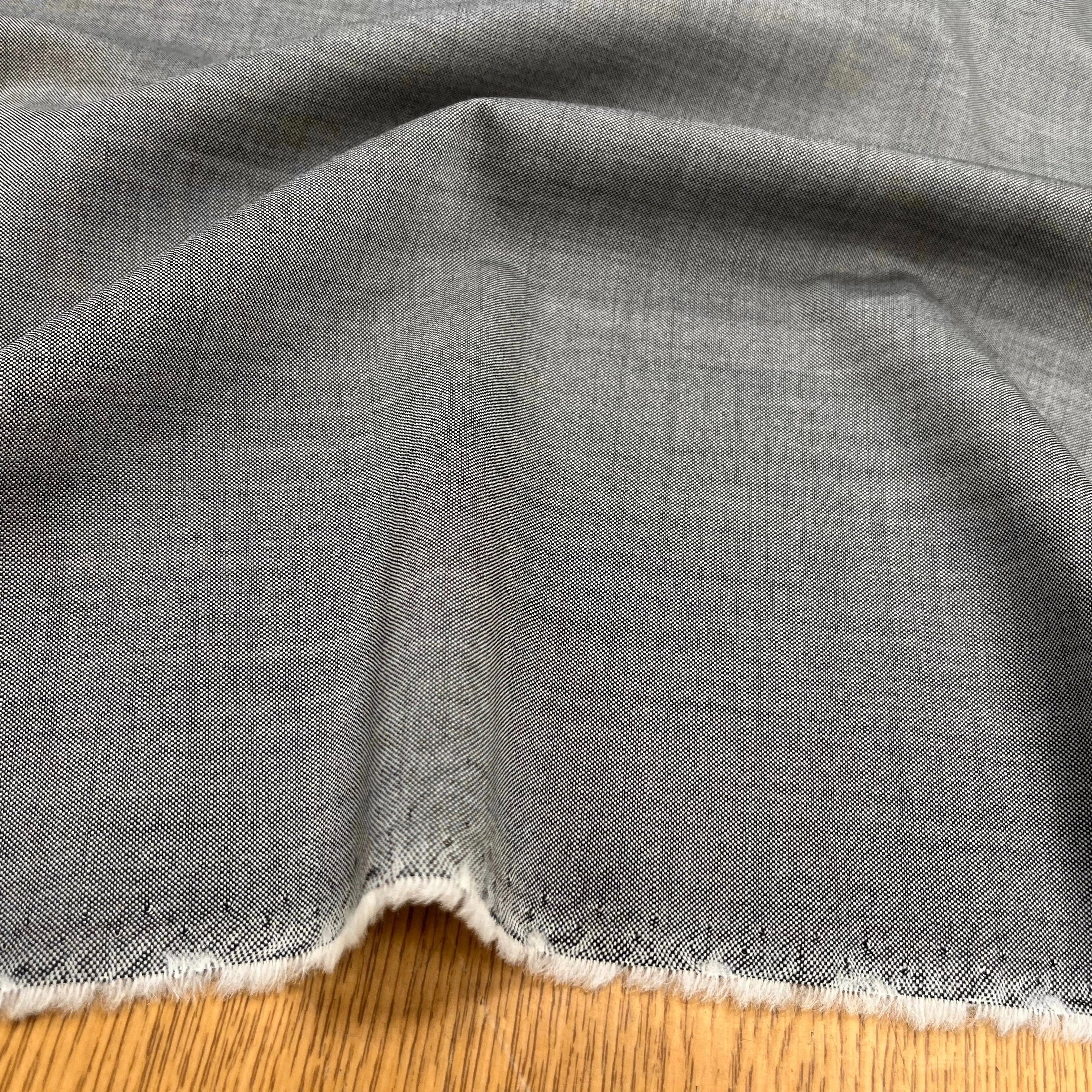 OXFORD DE LAINE GRIS CLAIR DEPERLANTE - My Little Coupon