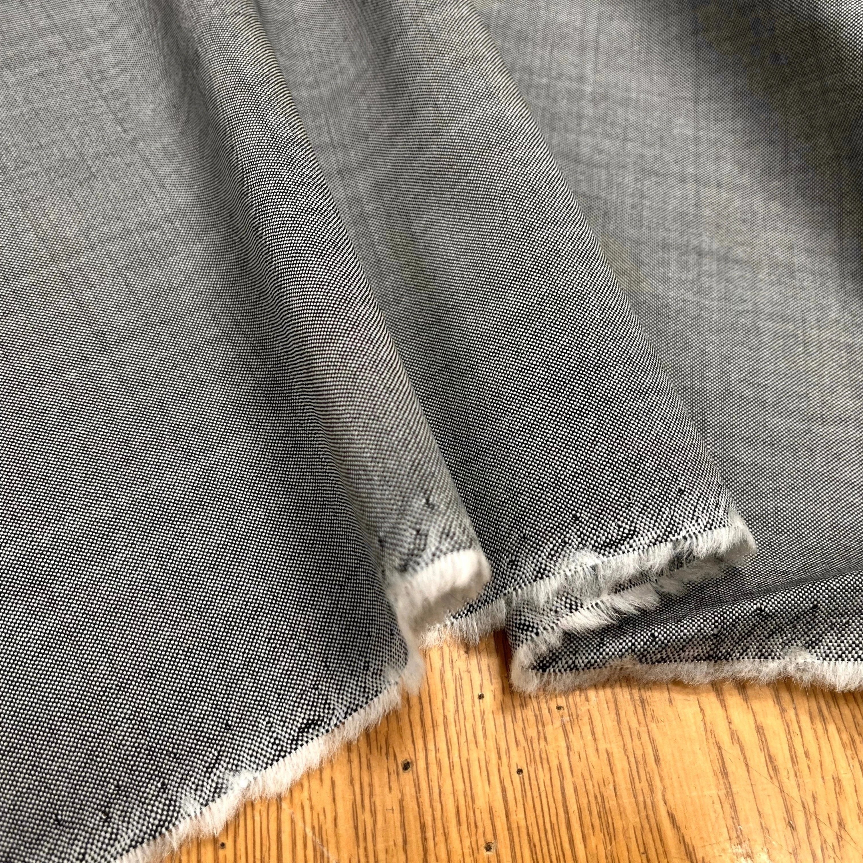 OXFORD DE LAINE GRIS CLAIR DEPERLANTE - My Little Coupon