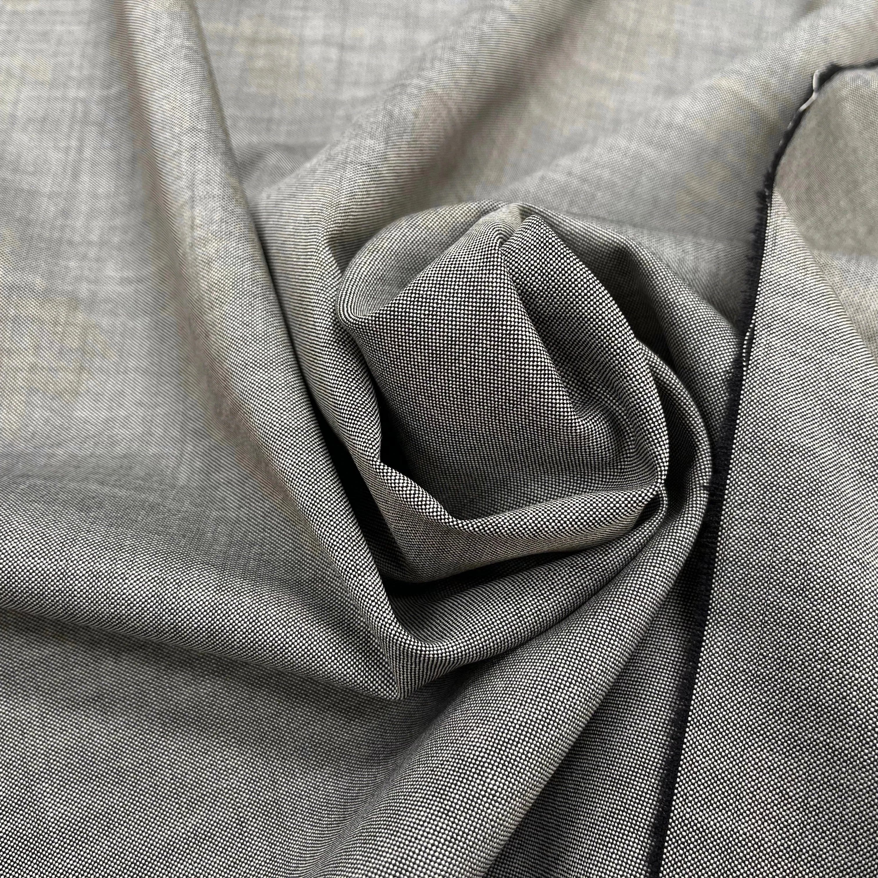 OXFORD DE LAINE GRIS CLAIR DEPERLANTE - My Little Coupon