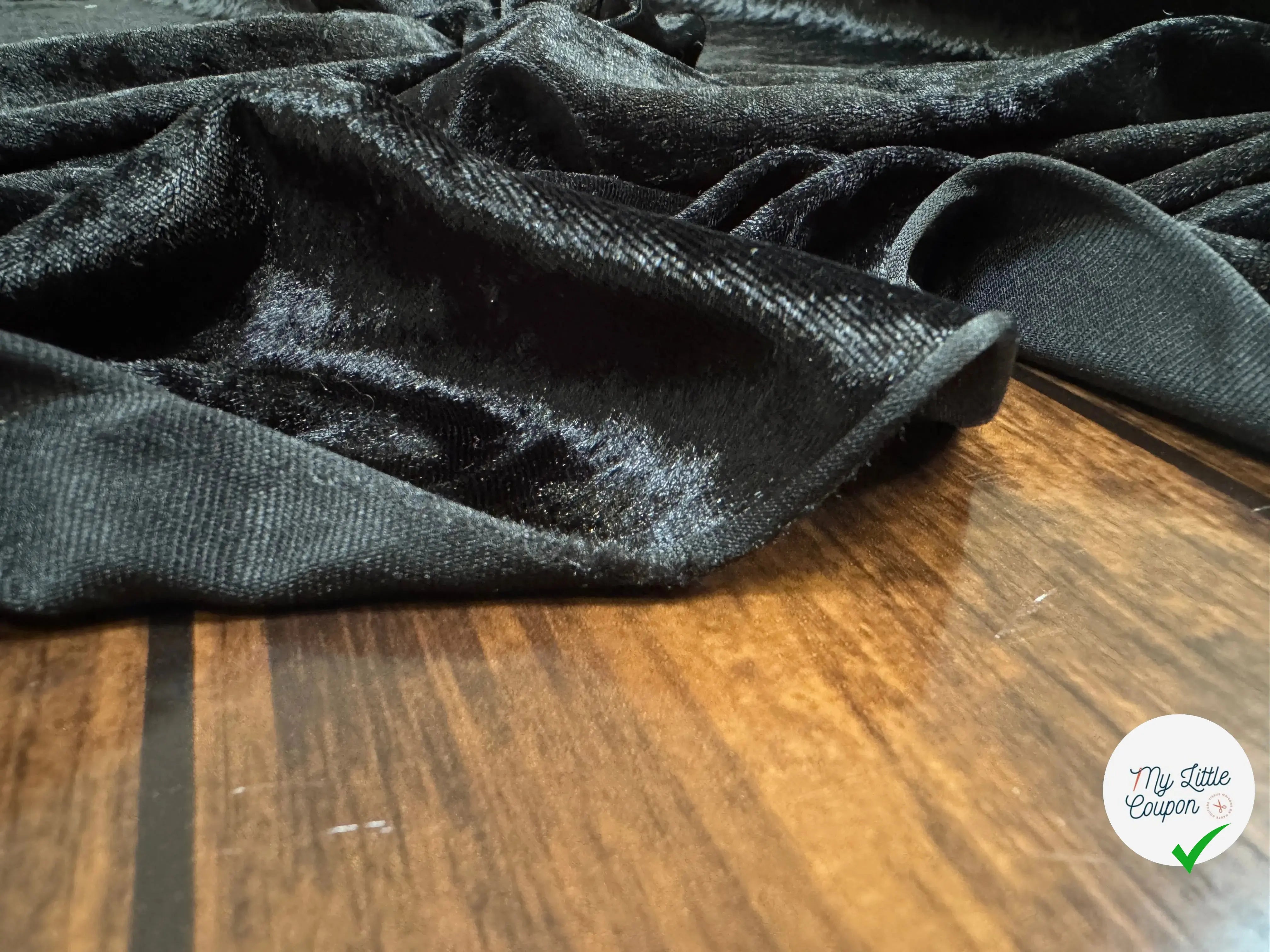 PANNE DE VELOURS NOIR - My Little Coupon