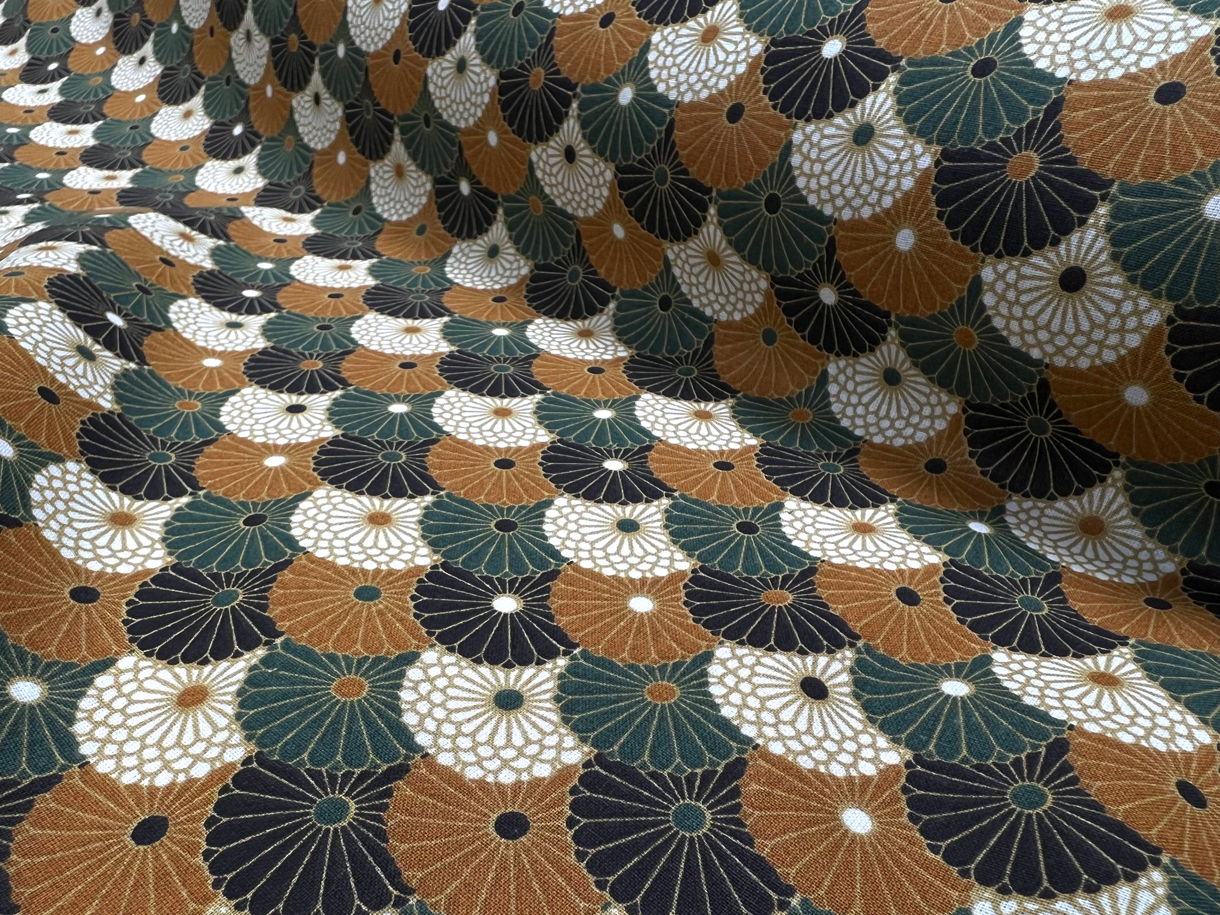 PERCALE DE COTON HIRO BRONZE - My Little Coupon