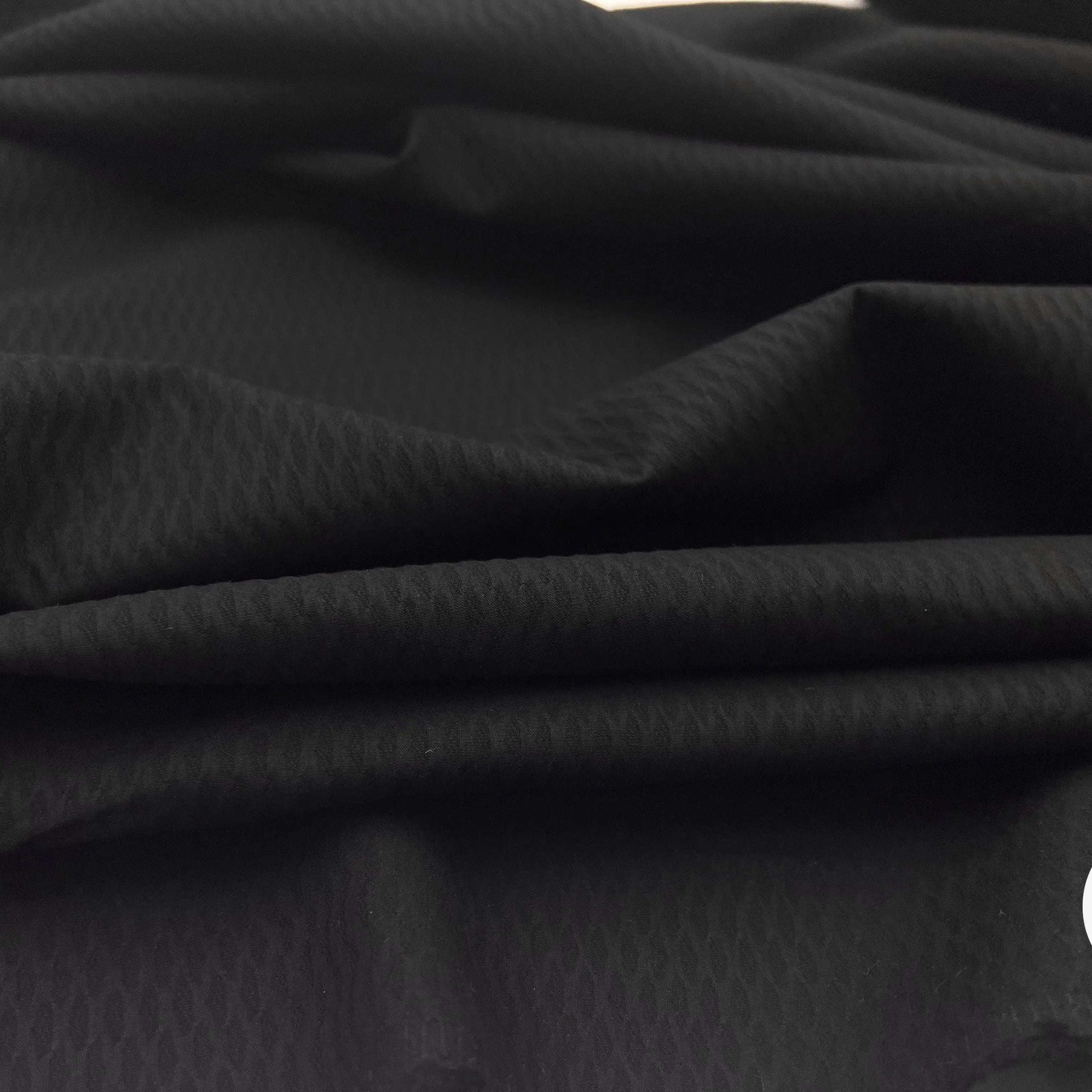 PIQUÉ DE COTON LOSANGES SUISSE NOIR ST GALLEN - My Little Coupon - tissu - coudre