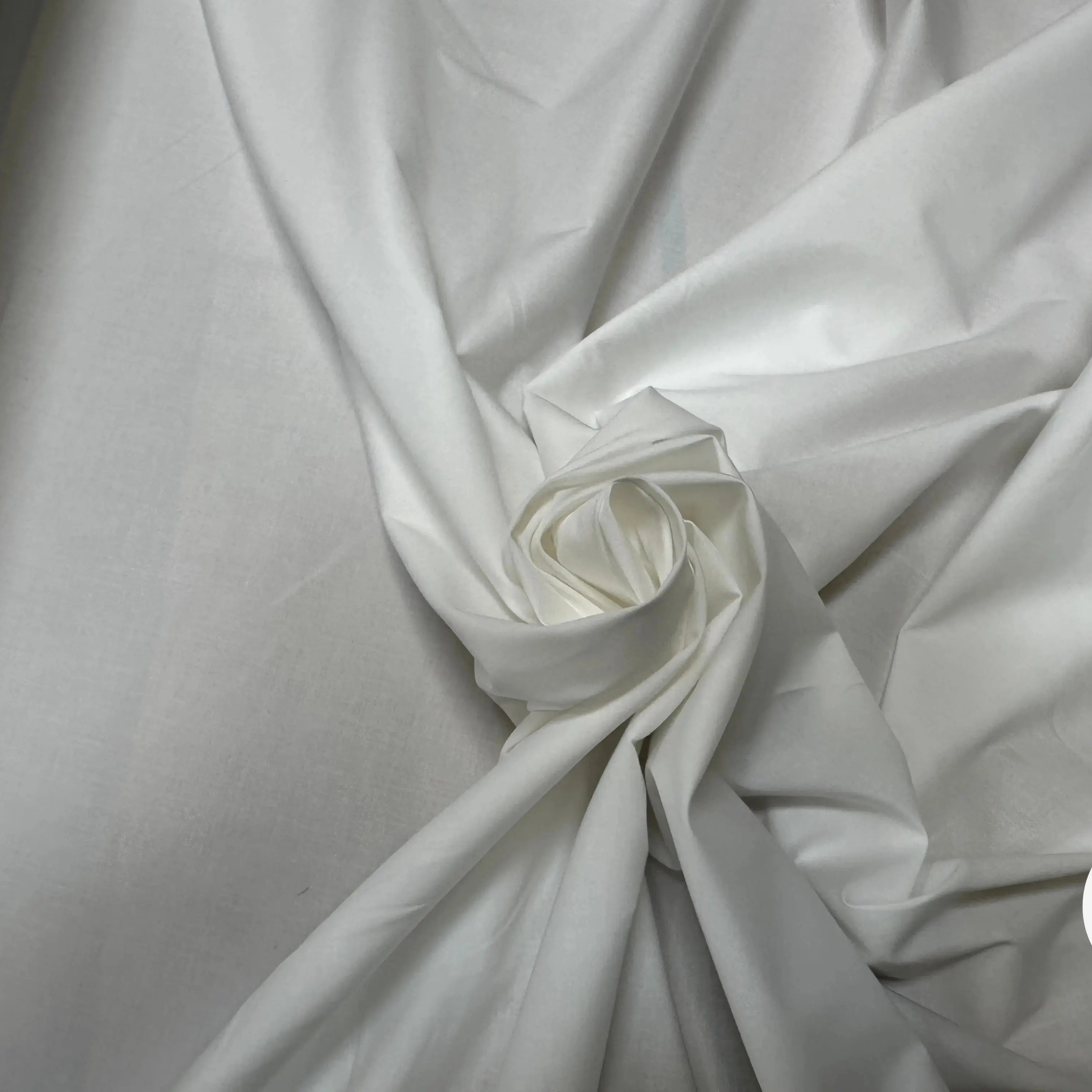 POPELINE COTON BLANCHE - My Little Coupon