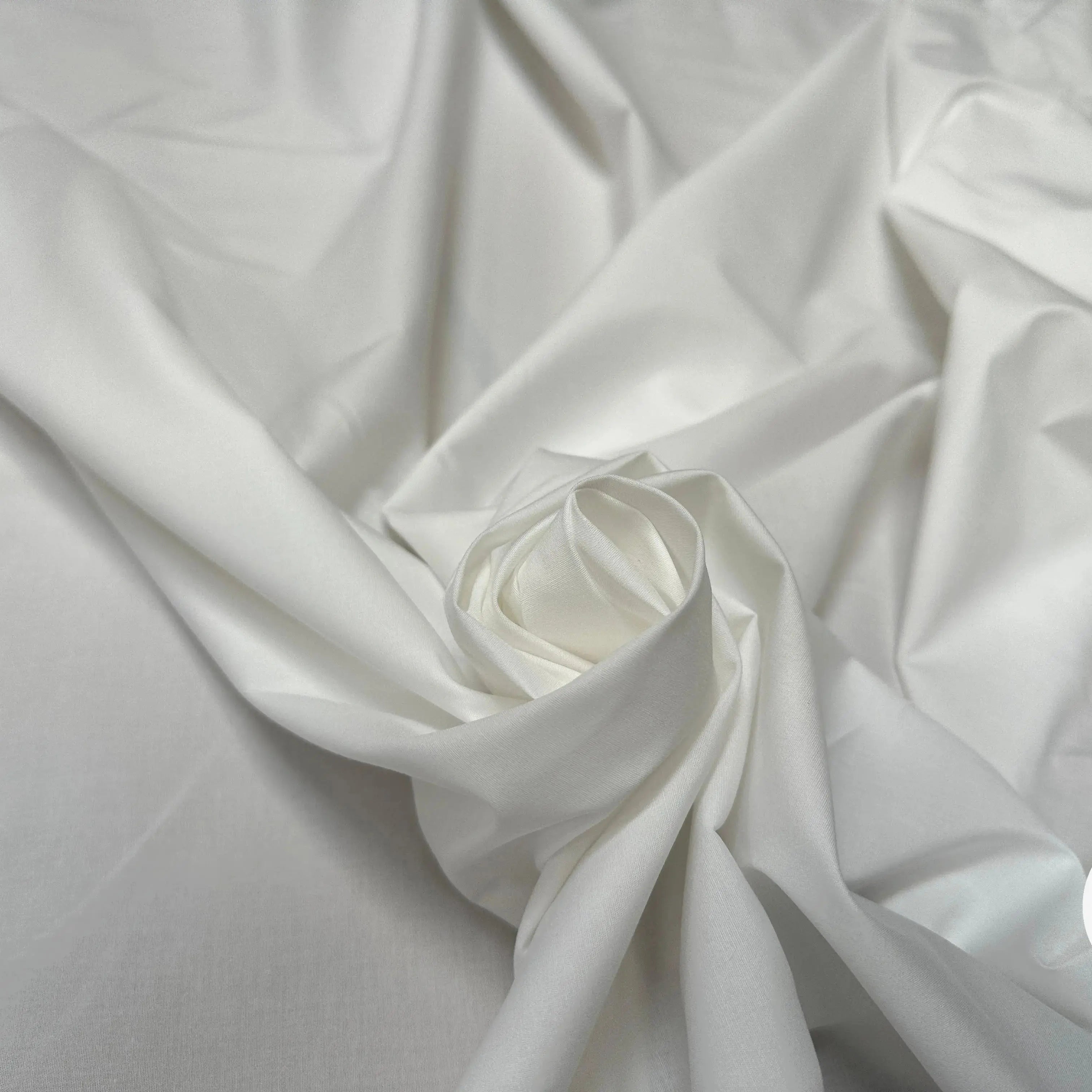 POPELINE COTON BLANCHE - My Little Coupon