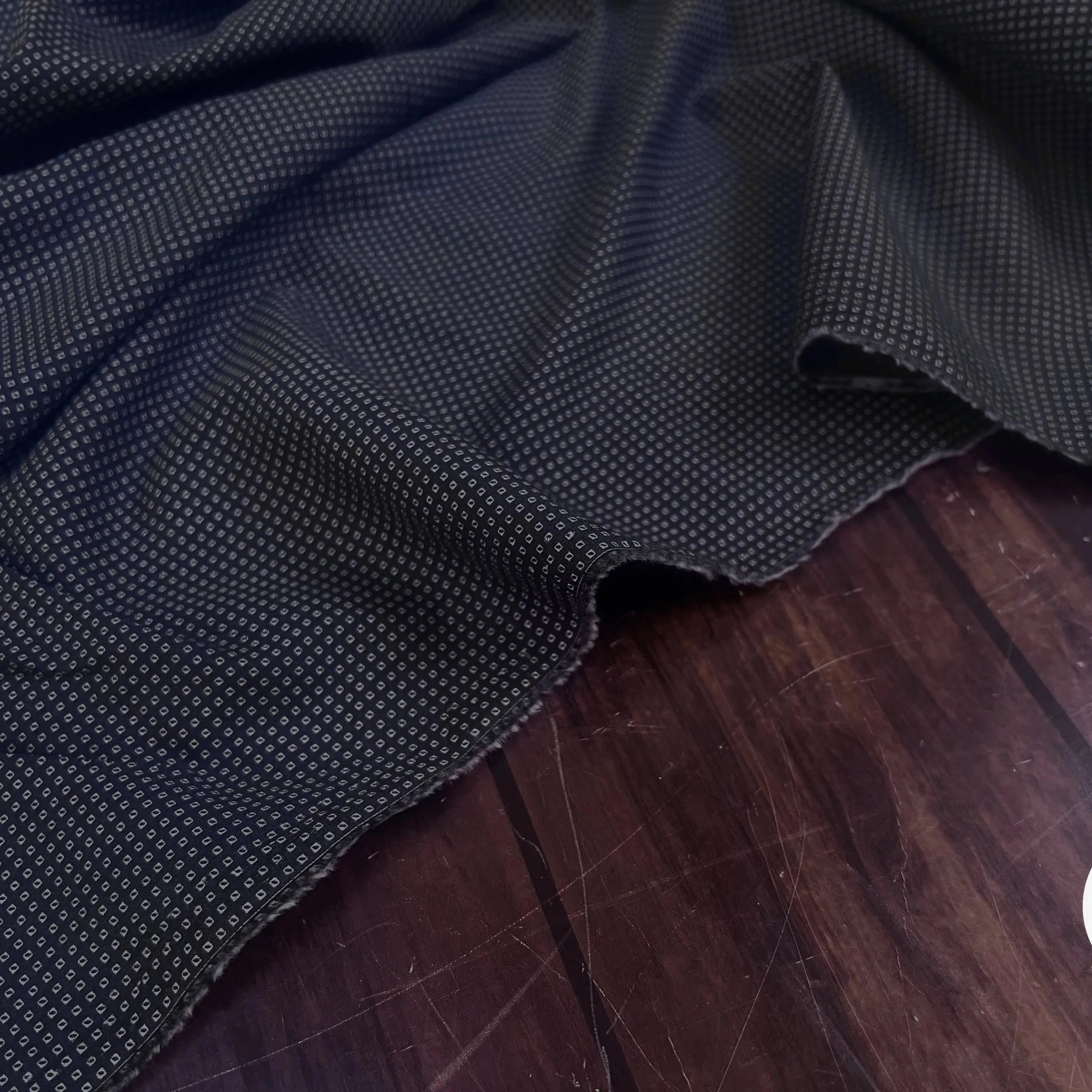 POPELINE COTON MOTIFS CRAVATE - My Little Coupon