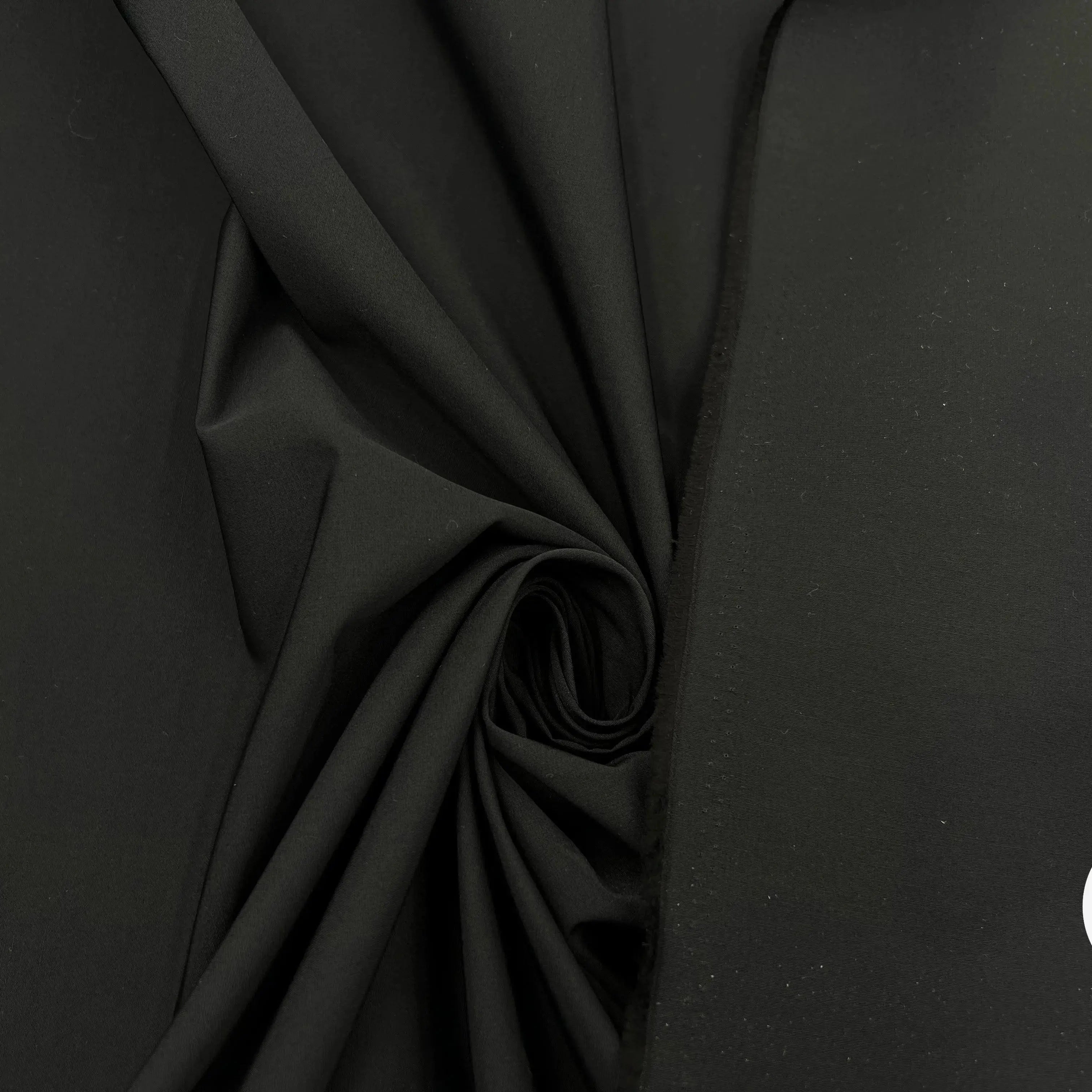 POPELINE CRAQUANTE JAPONAISE NOIRE - My Little Coupon - tissu - coudre