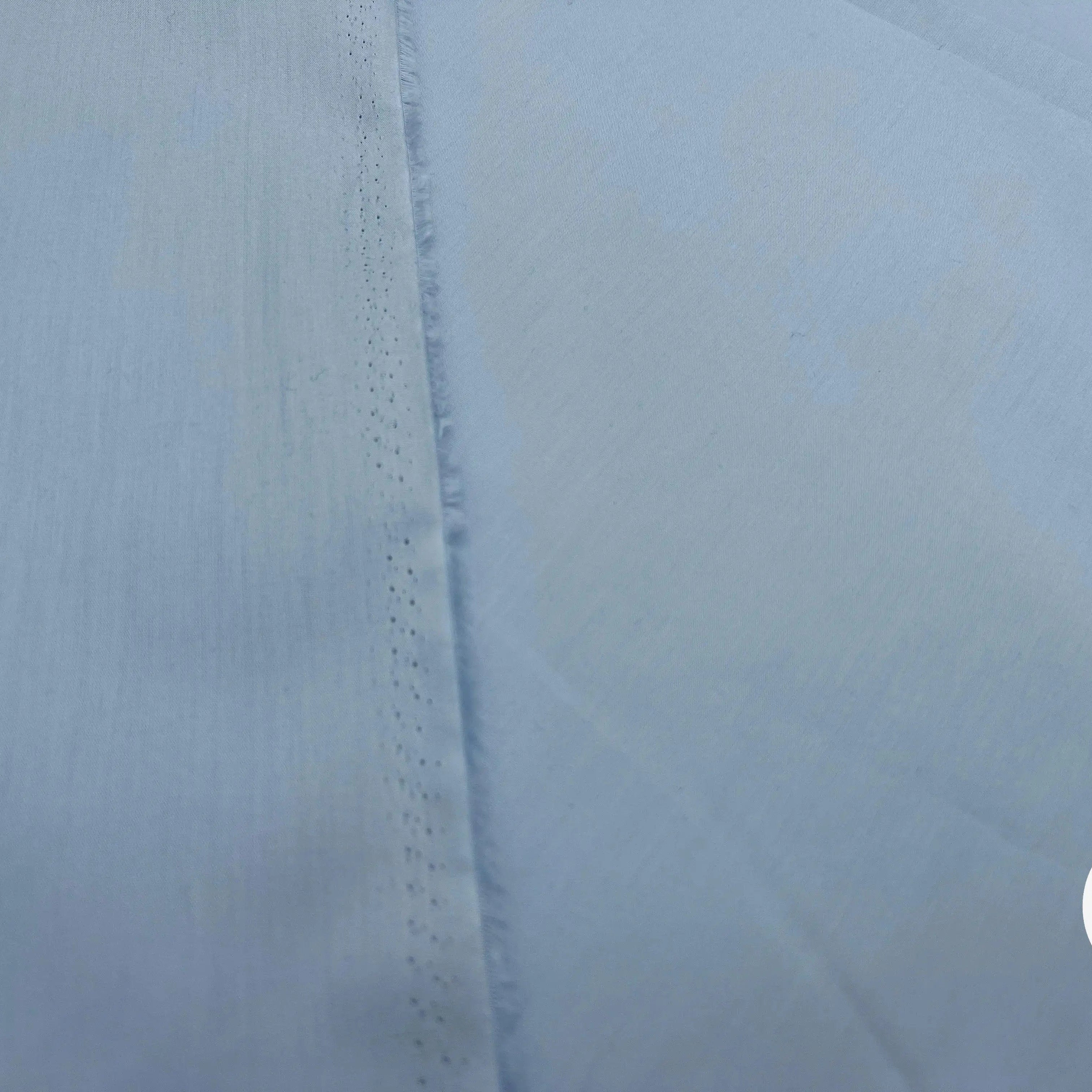 POPELINE DE COTON BLEU CIEL - My Little Coupon - tissu - coudre