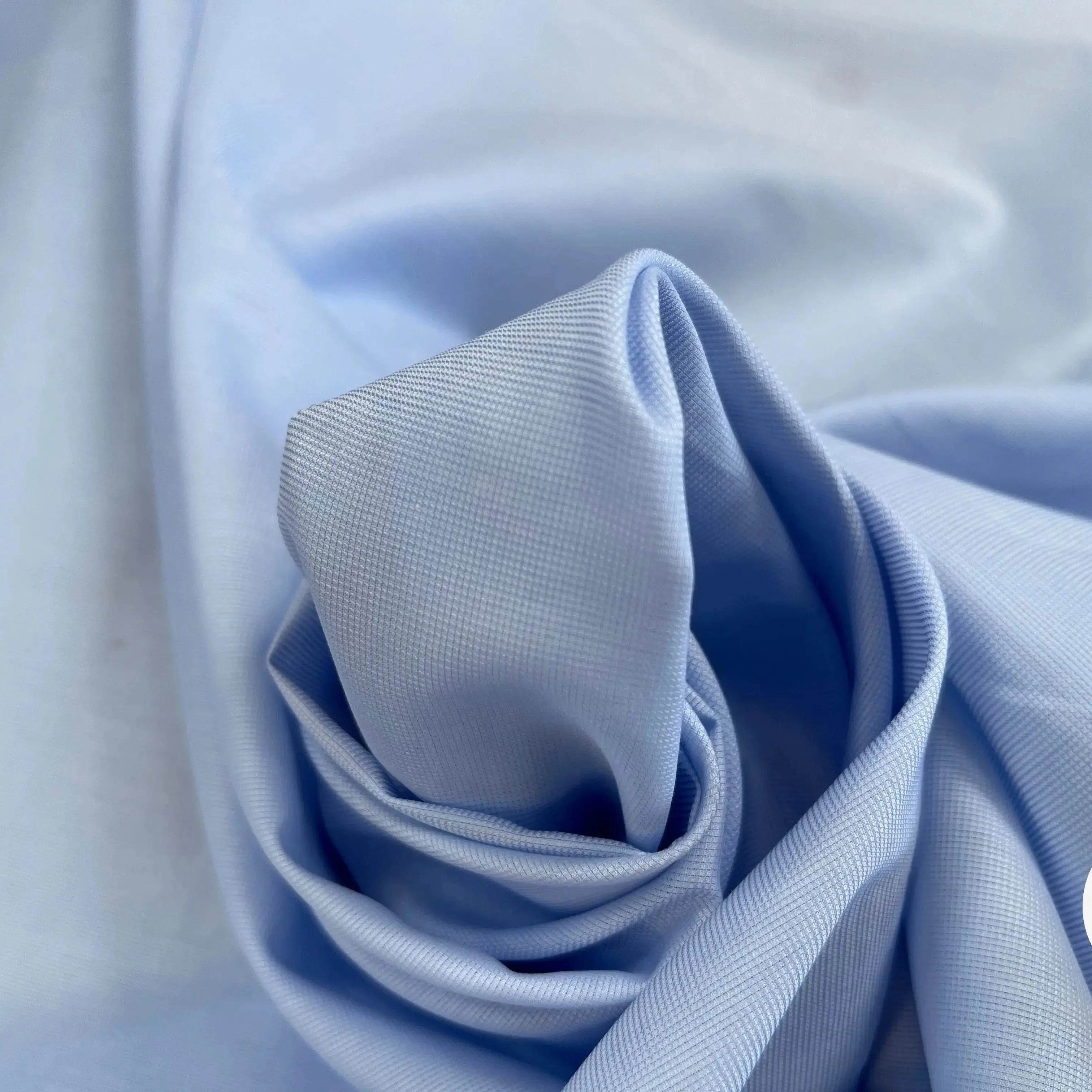 POPELINE DE COTON MOTIF NID D'ABEILLE BLEU - My Little Coupon