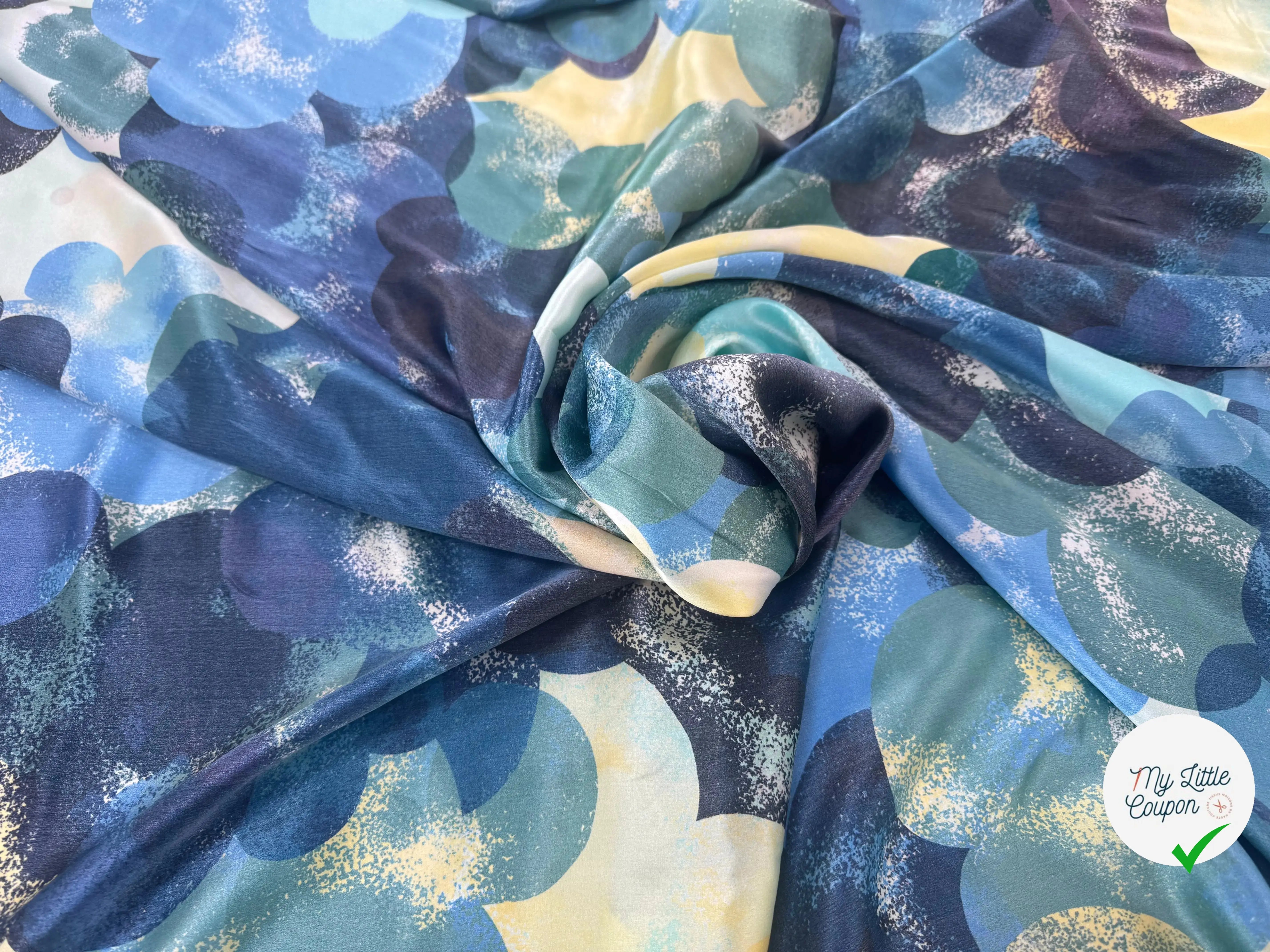 SATIN DE SOIE BULLES DE REVESÂ - My Little Coupon