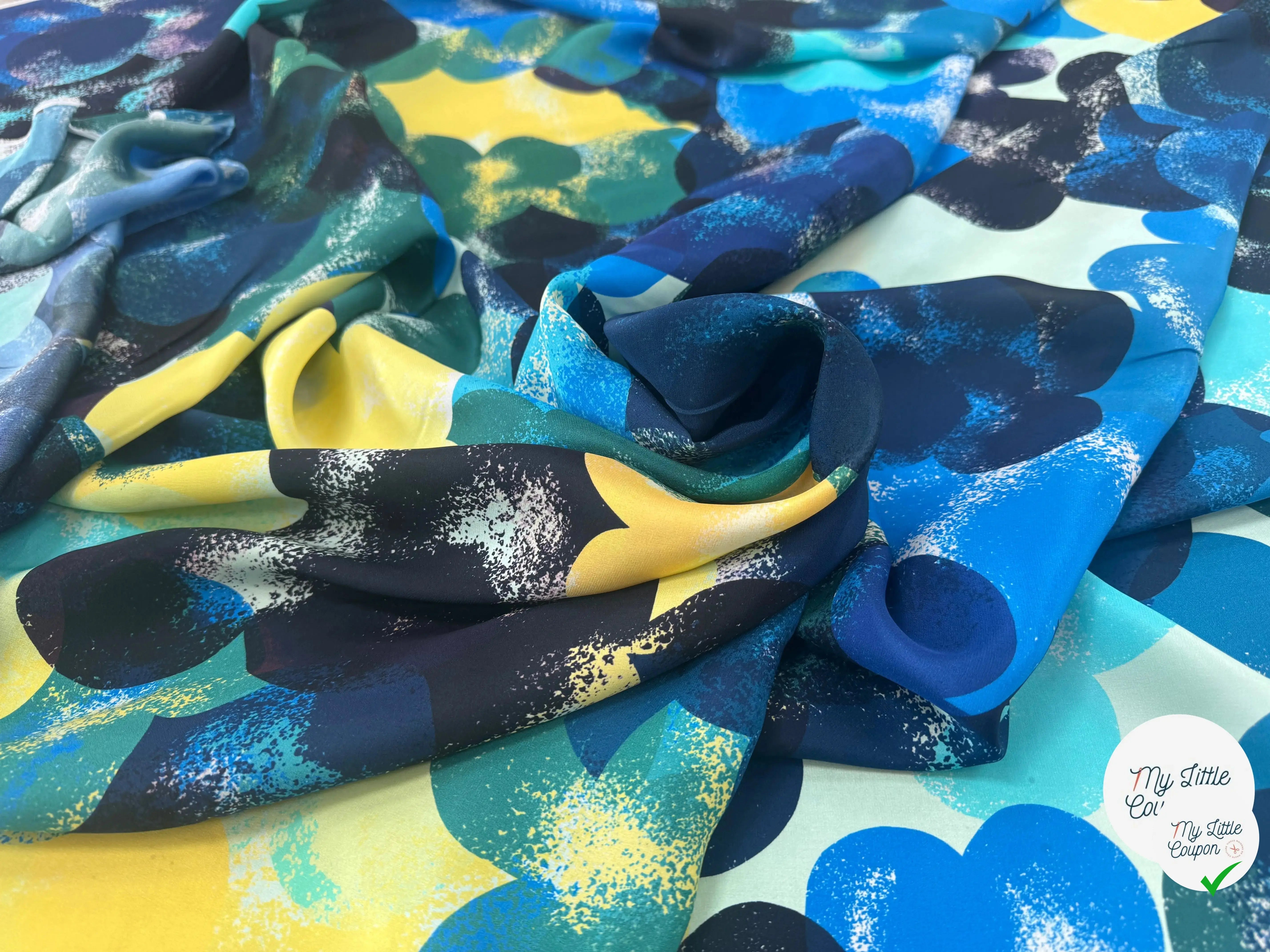 SATIN DE SOIE BULLES DE REVESÂ - My Little Coupon