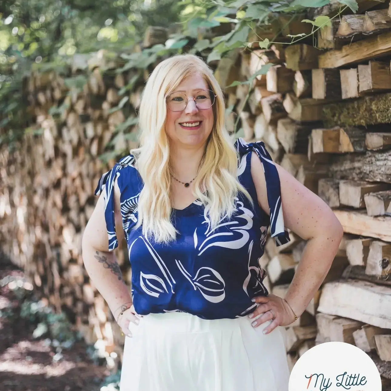 SATIN DE SOIE PORTOFINO ÉLÉGANCE DU BLEU - My Little Coupon