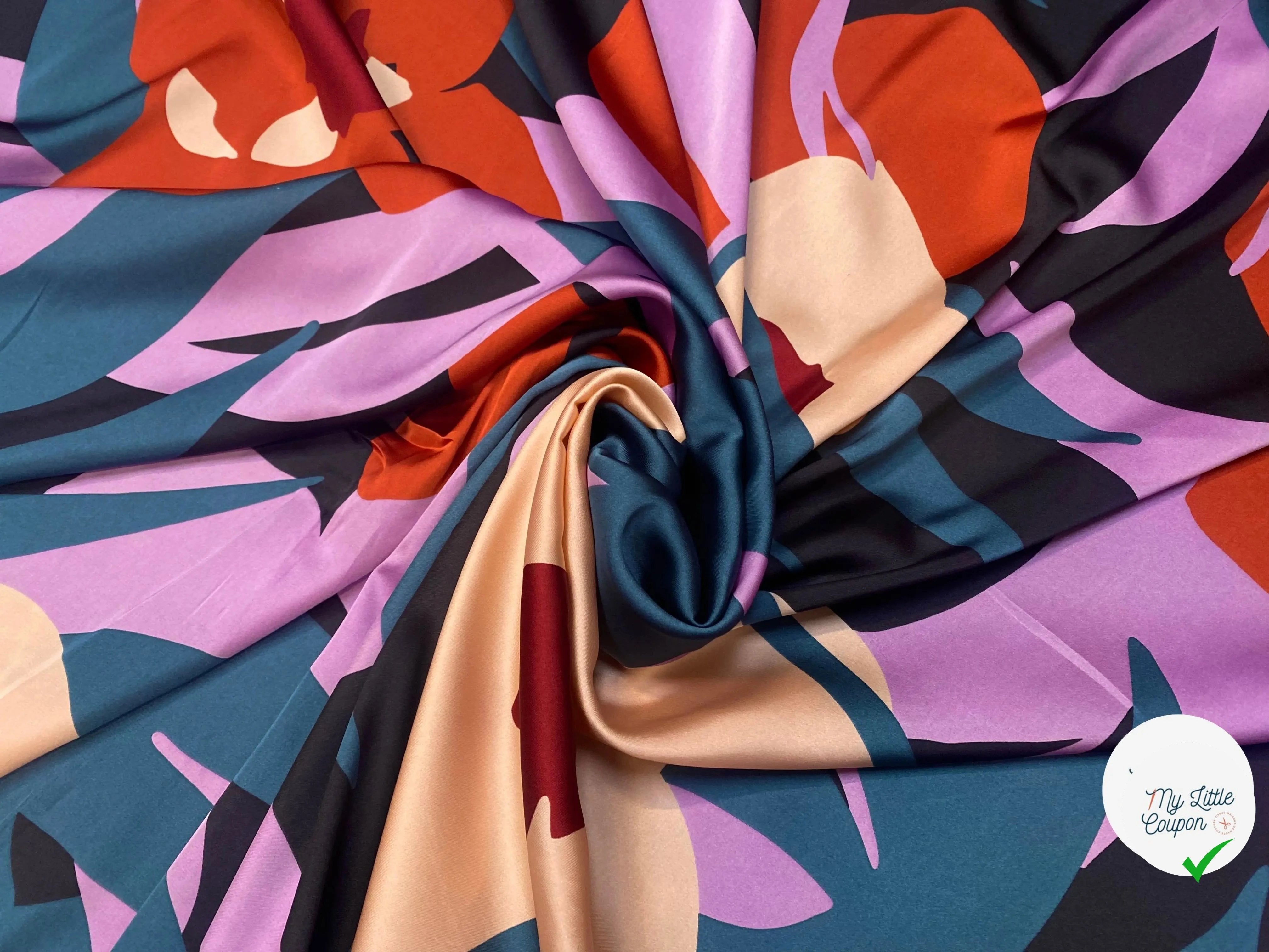 SATIN STAMPATO FINITO - My Little Coupon