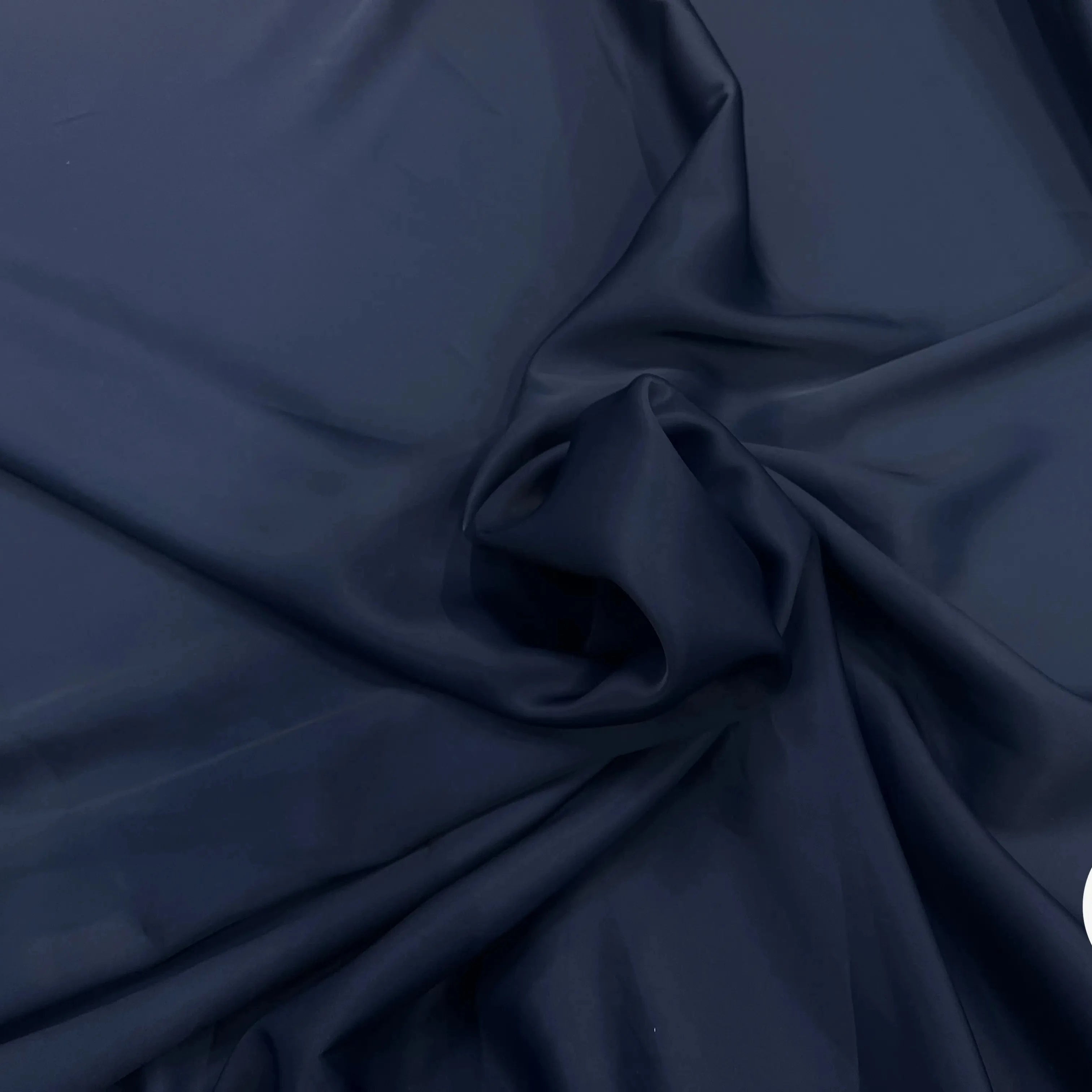 SATIN VISCOSE NAVY - My Little Coupon
