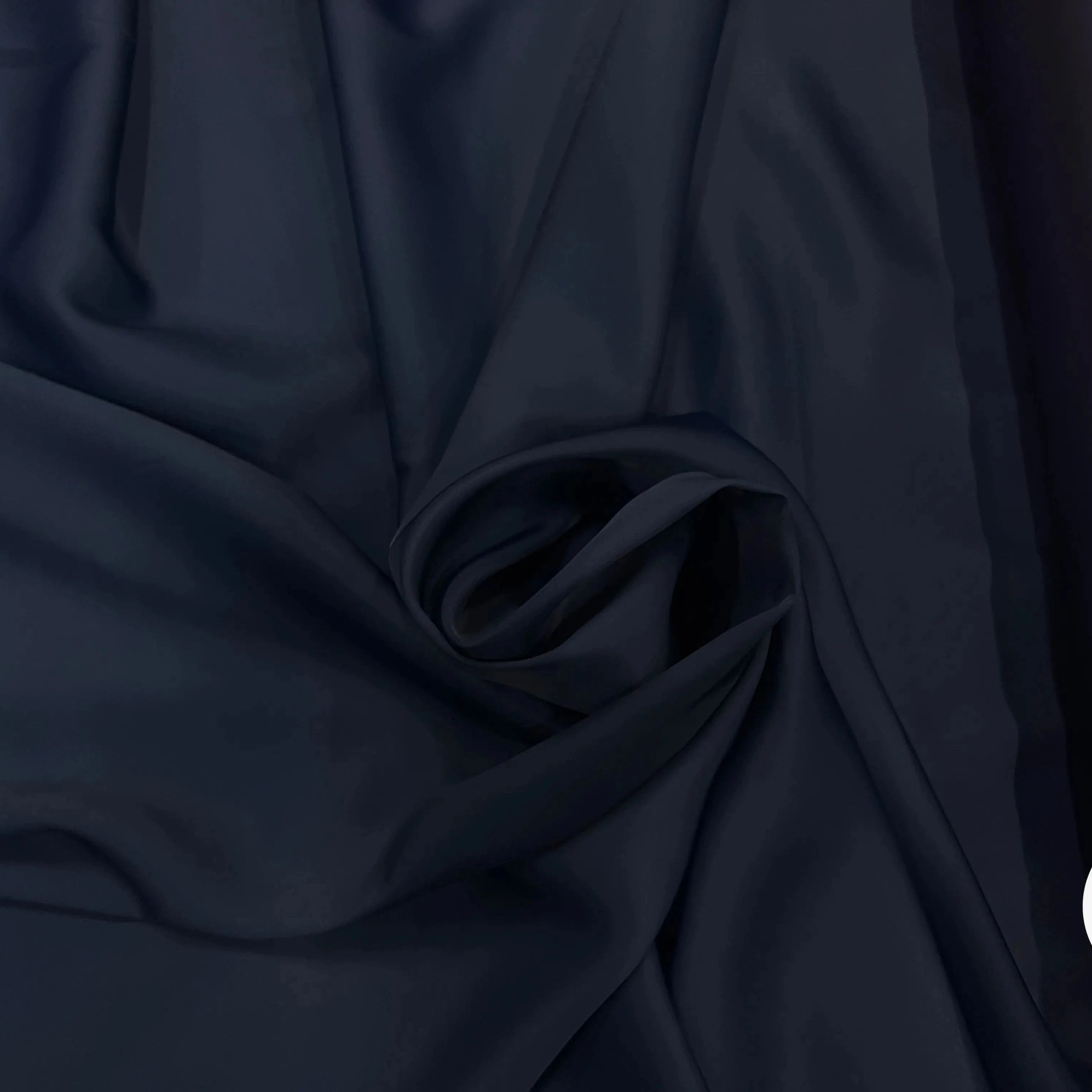 SATIN VISCOSE NAVY - My Little Coupon