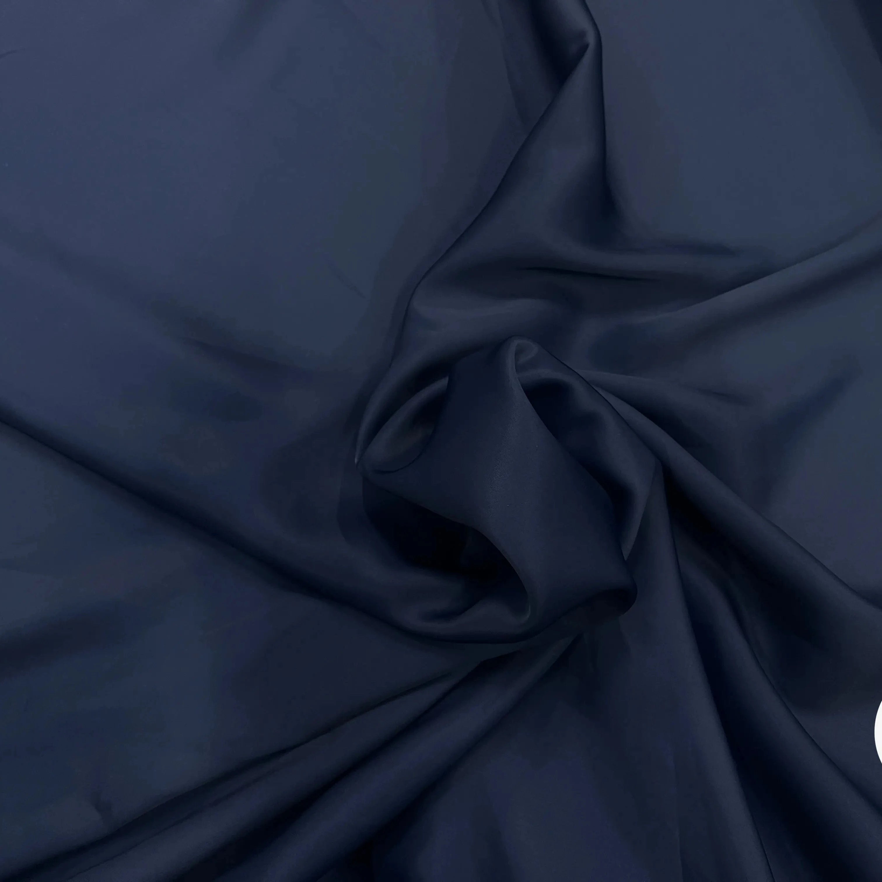 SATIN VISCOSE NAVY - My Little Coupon